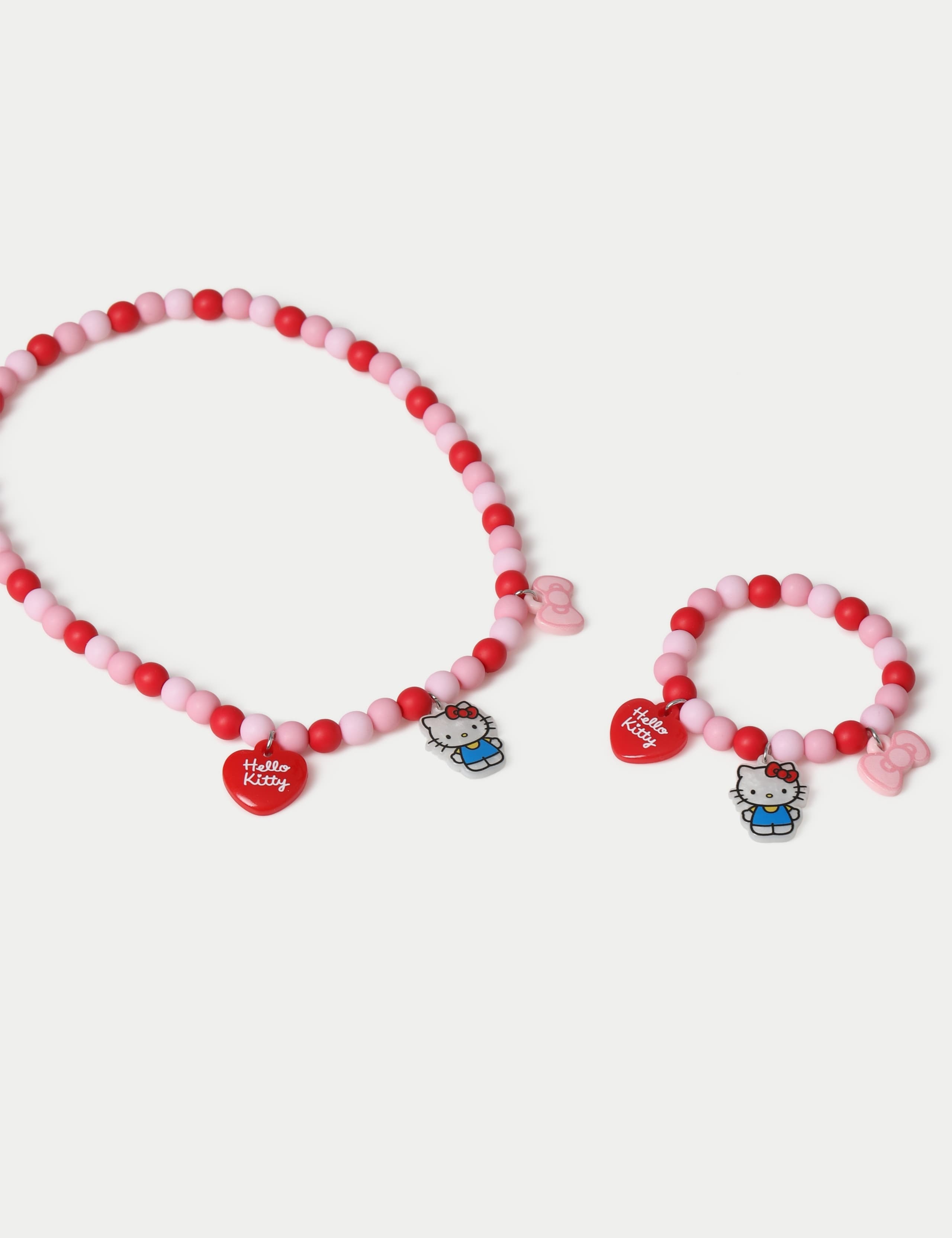 Hello Kitty Charm Necklace and Bracelet 2 of 2