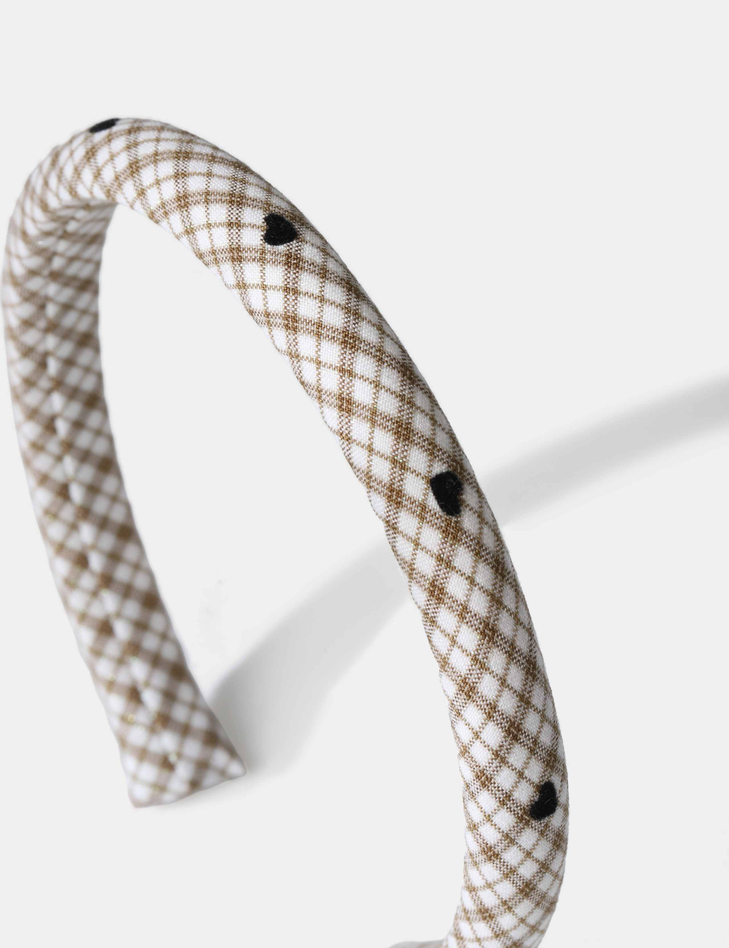 Heart Check Padded Aliceband 2 of 2