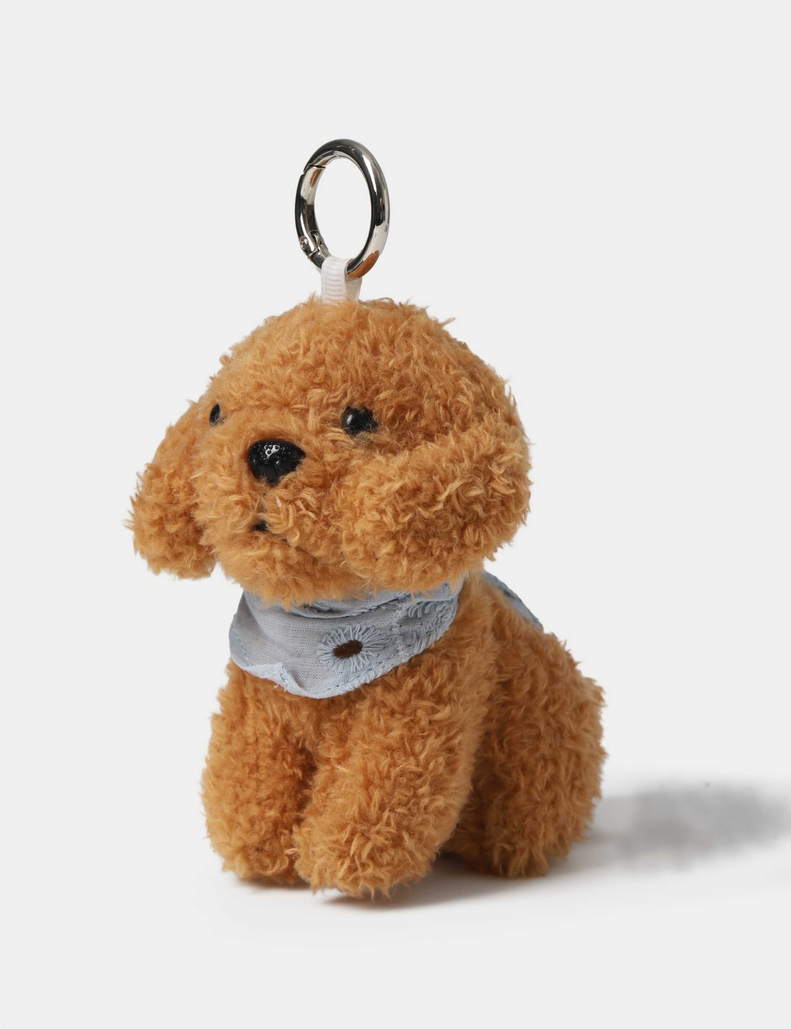PlushBandana Dog Bag Charm 1 of 3