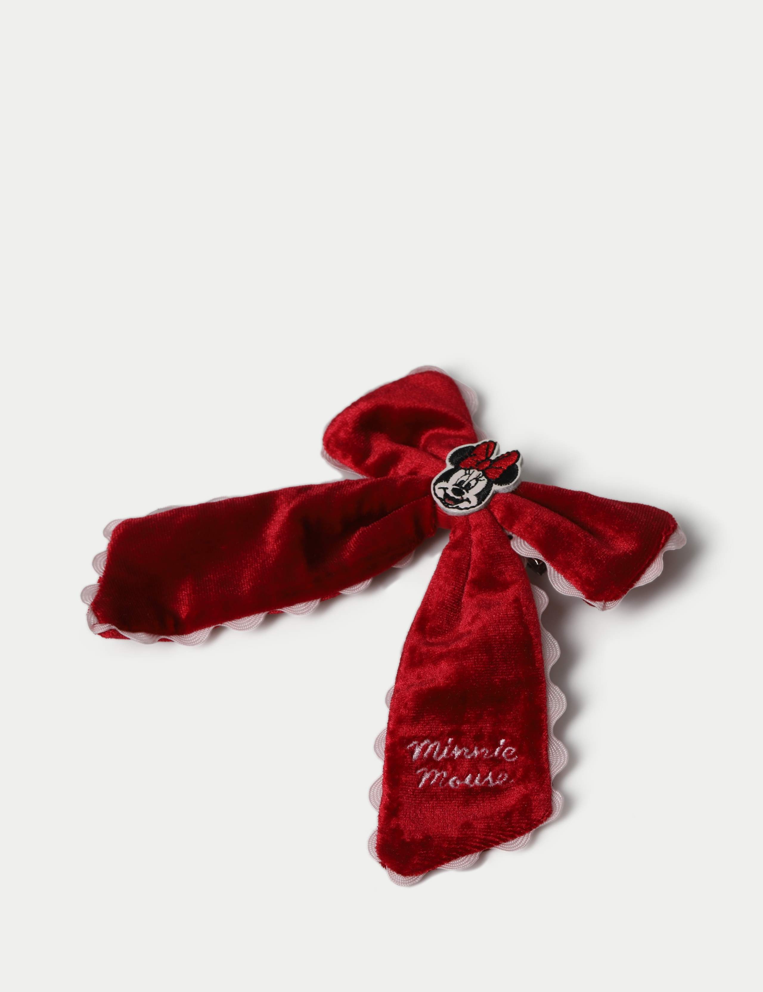 Minnie Mouse Scallop Edge Bow 2 of 2
