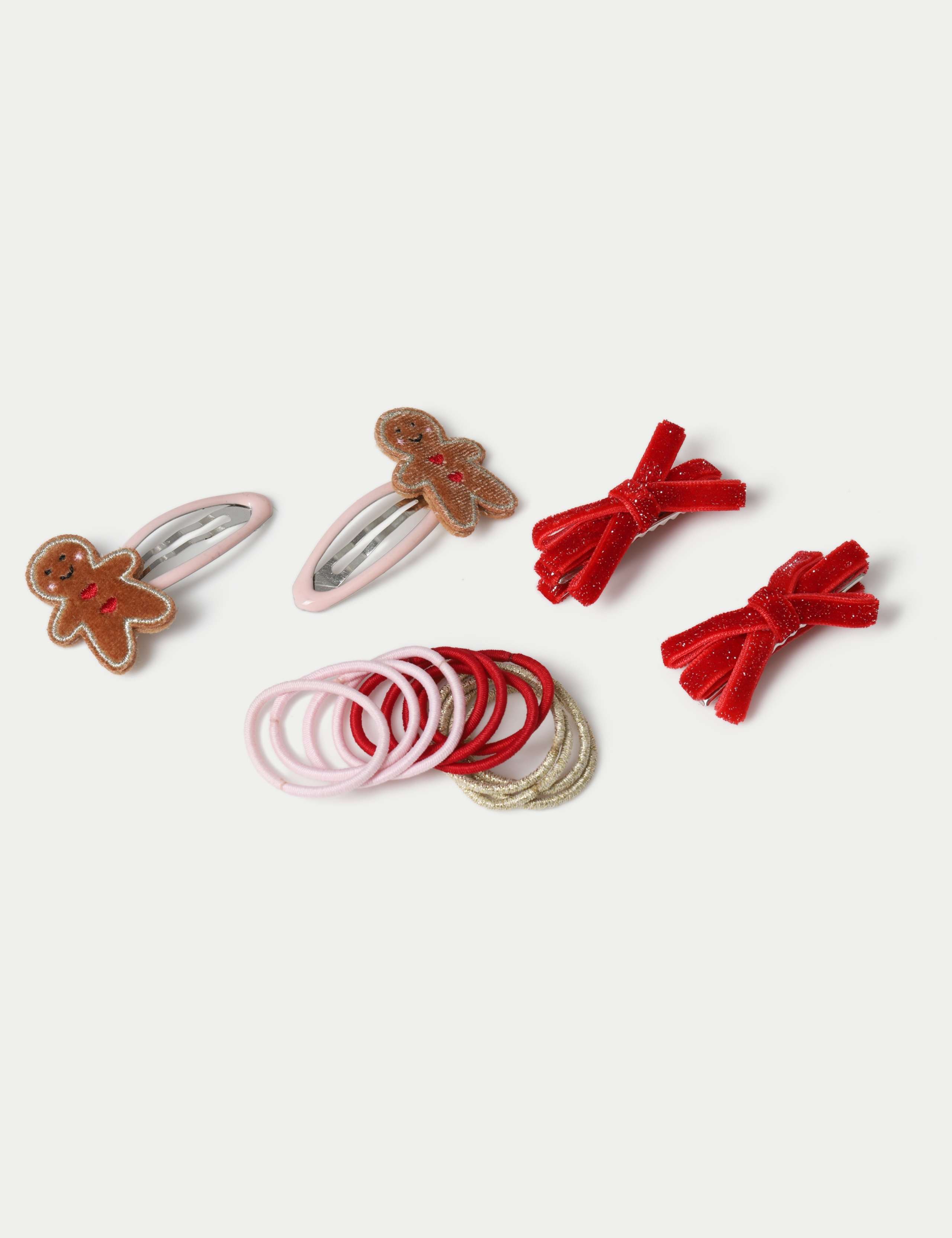 Kids' Christmas Gingerbread Hair Pack 2 of 2