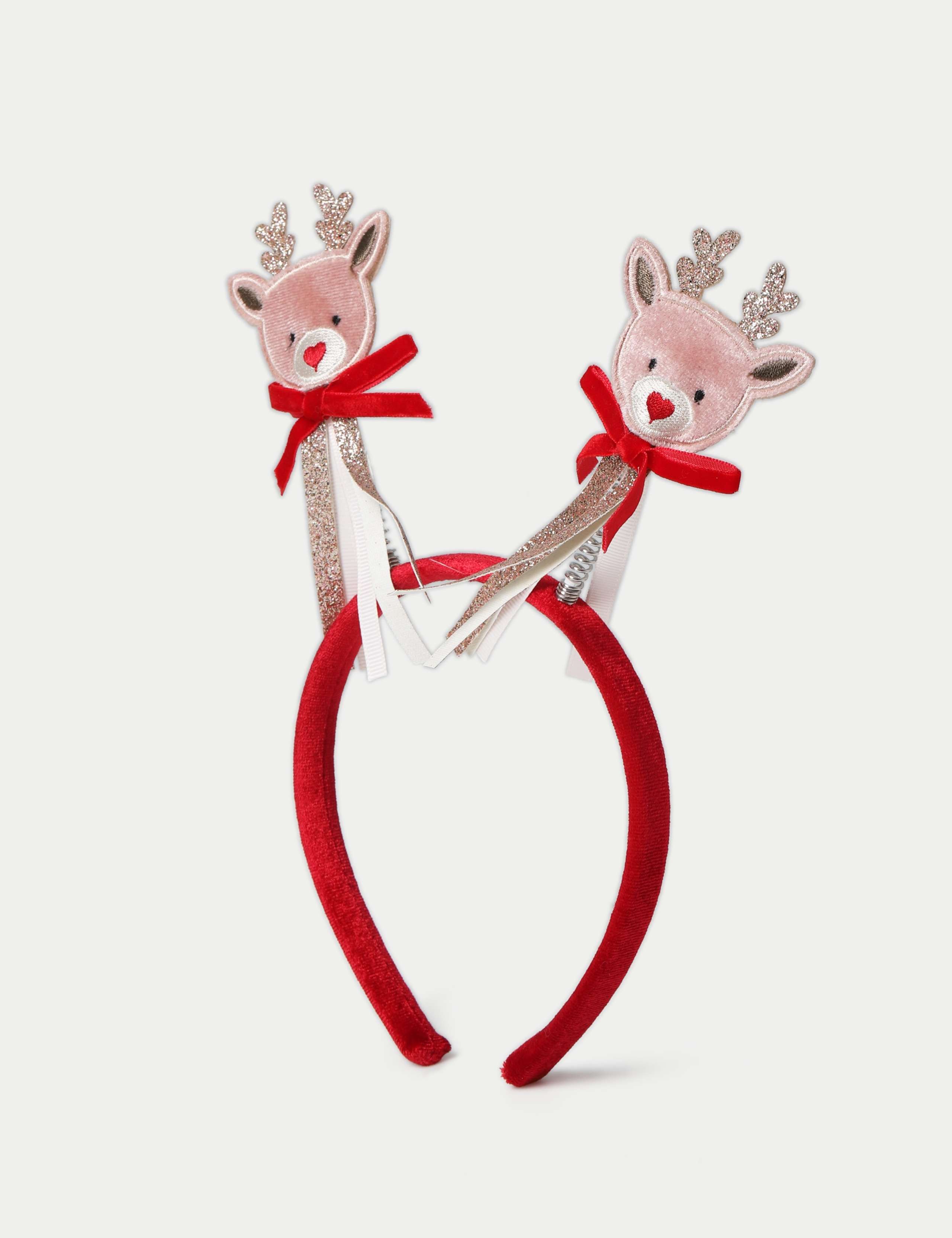 Kids' Christmas Reindeer Bopper Headband 2 of 2