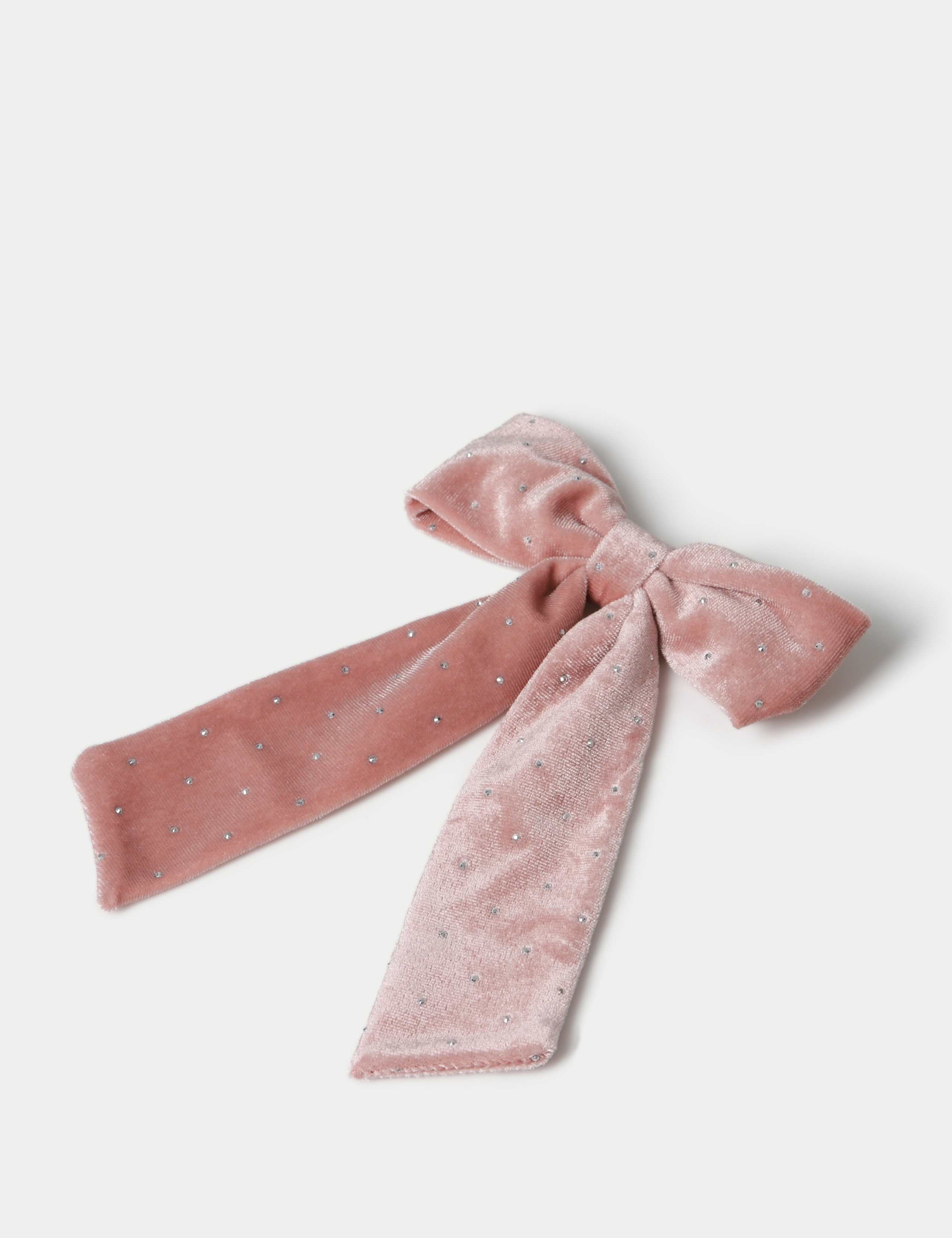 Kids' Christmas Pink Hotfix Bow 2 of 3