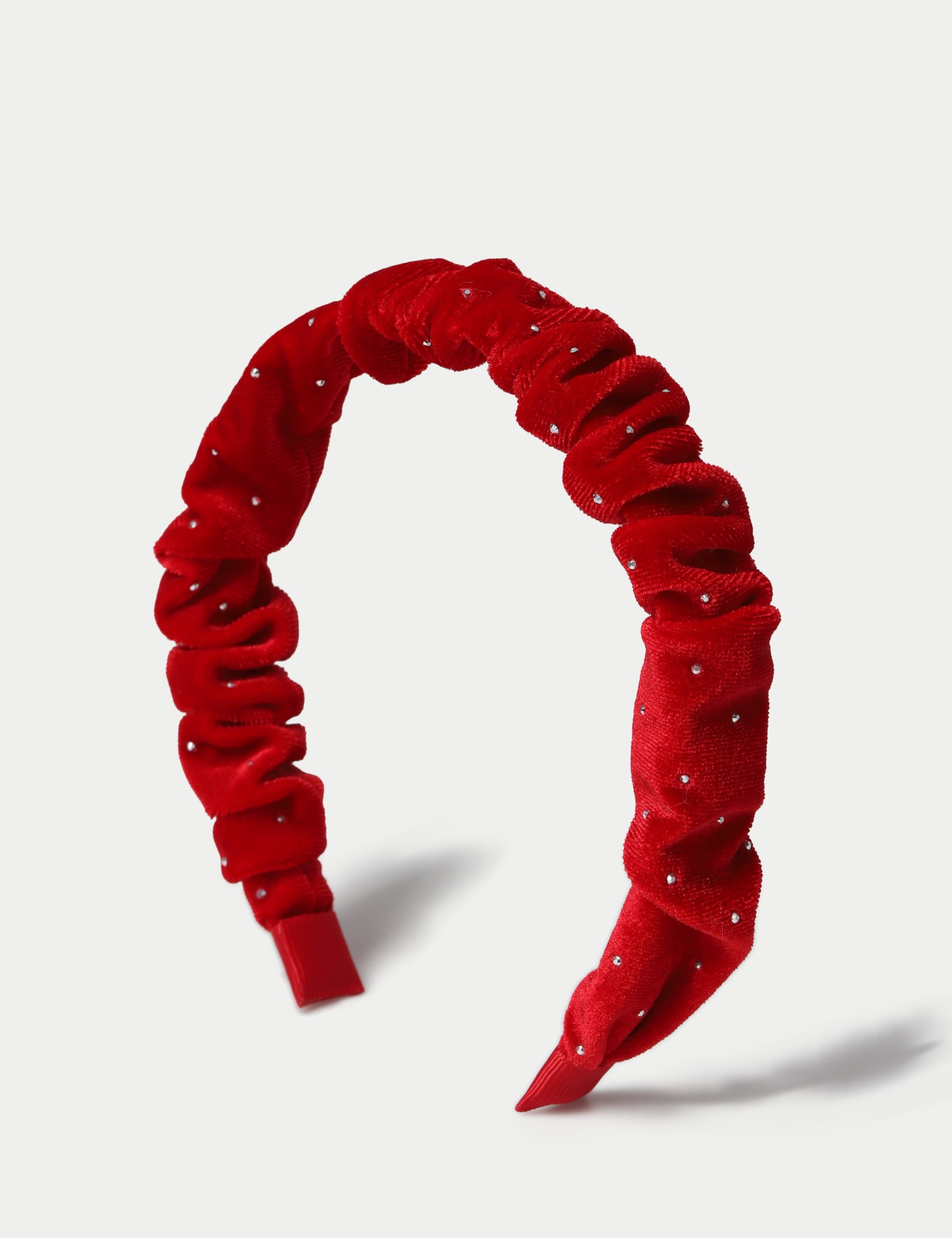 Kids' Christmas Ruched Hotfix Headband 1 of 2