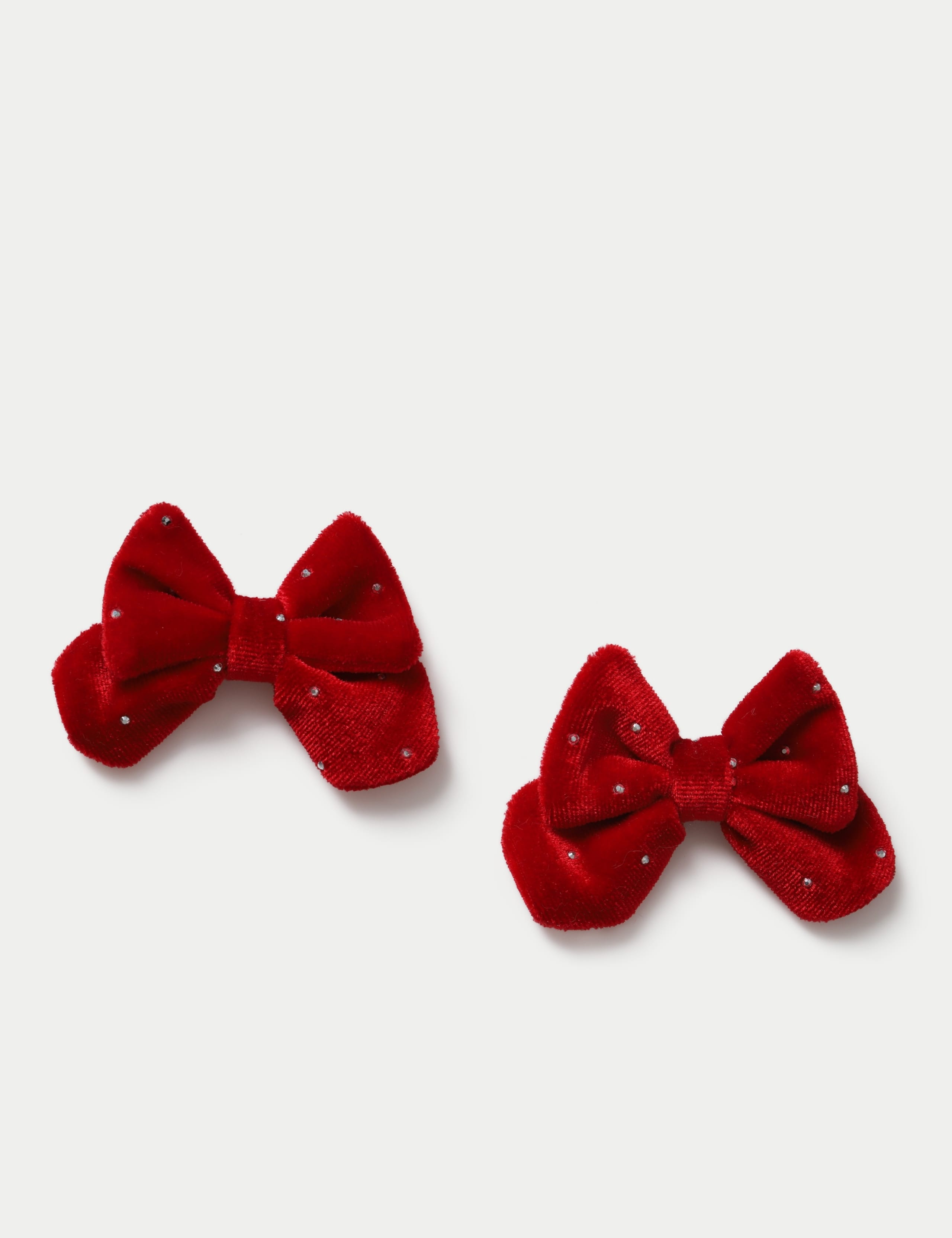 Kids' Christmas Hotfix 2 Pack Bow 1 of 3