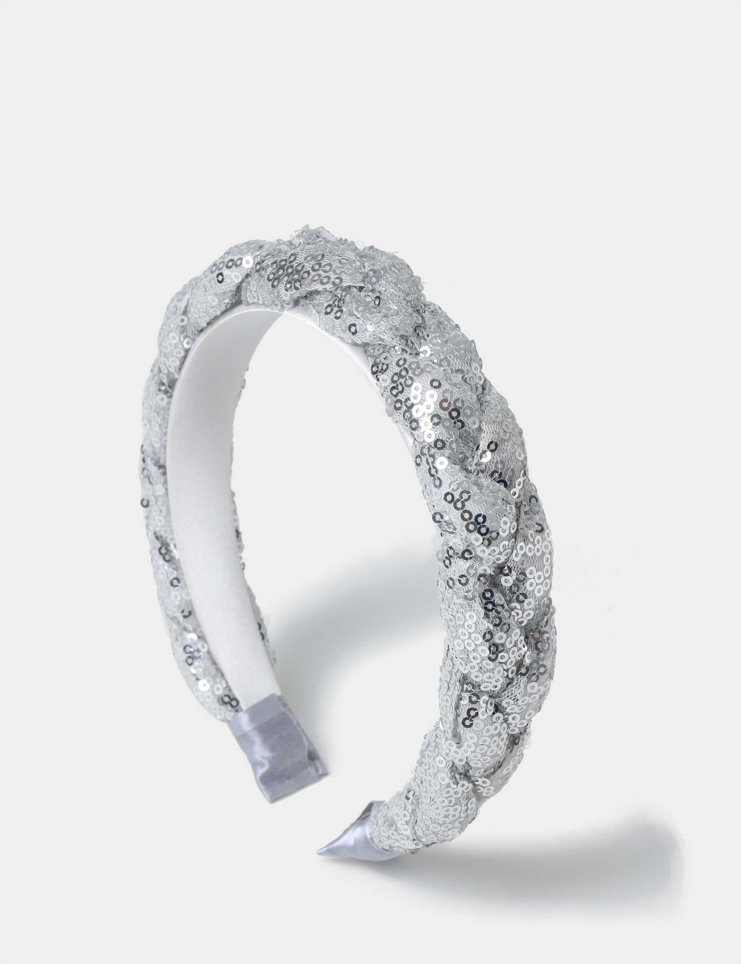 Sequin Braided Aliceband 2 of 3
