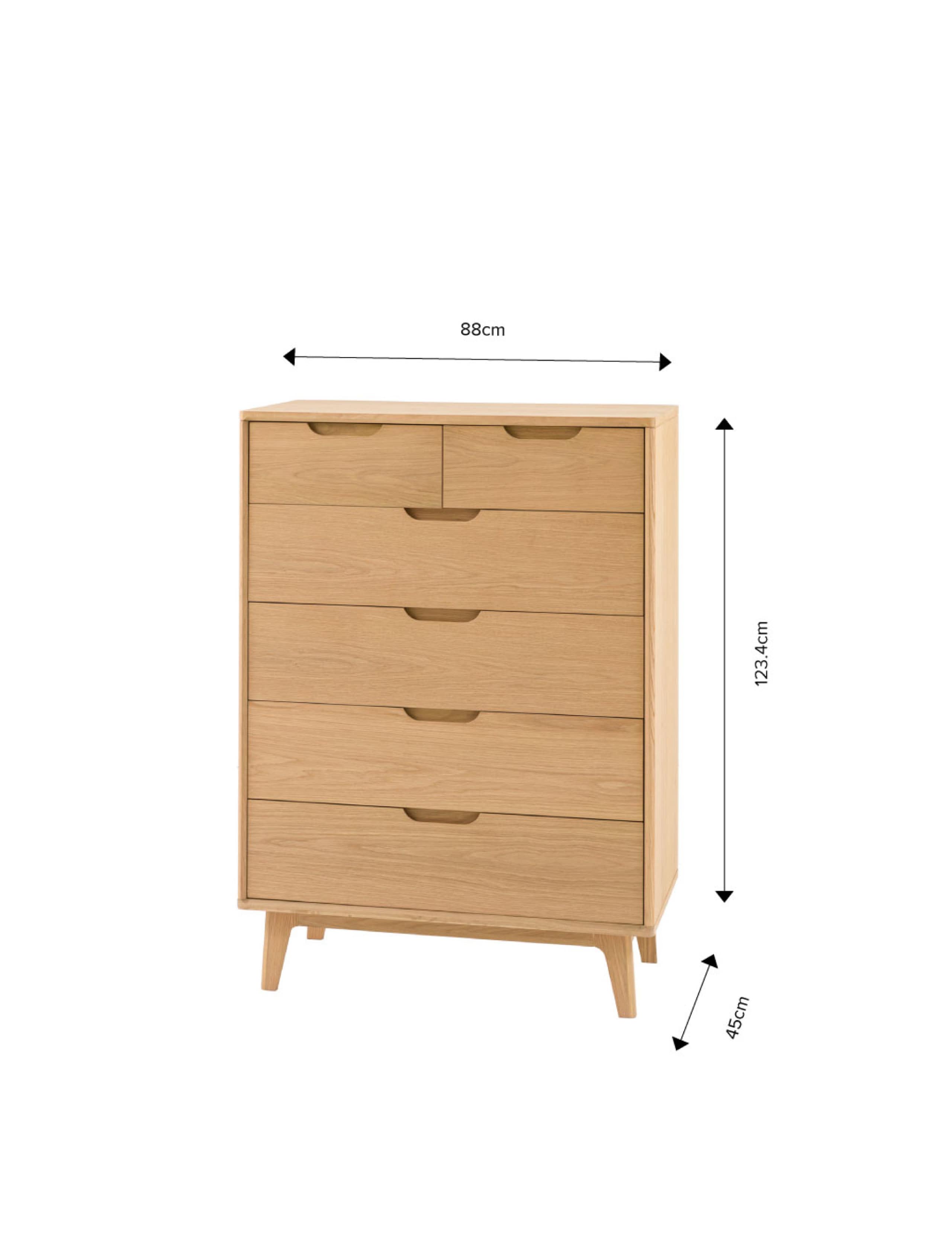 Nord 6 Drawer Chest 5 of 5