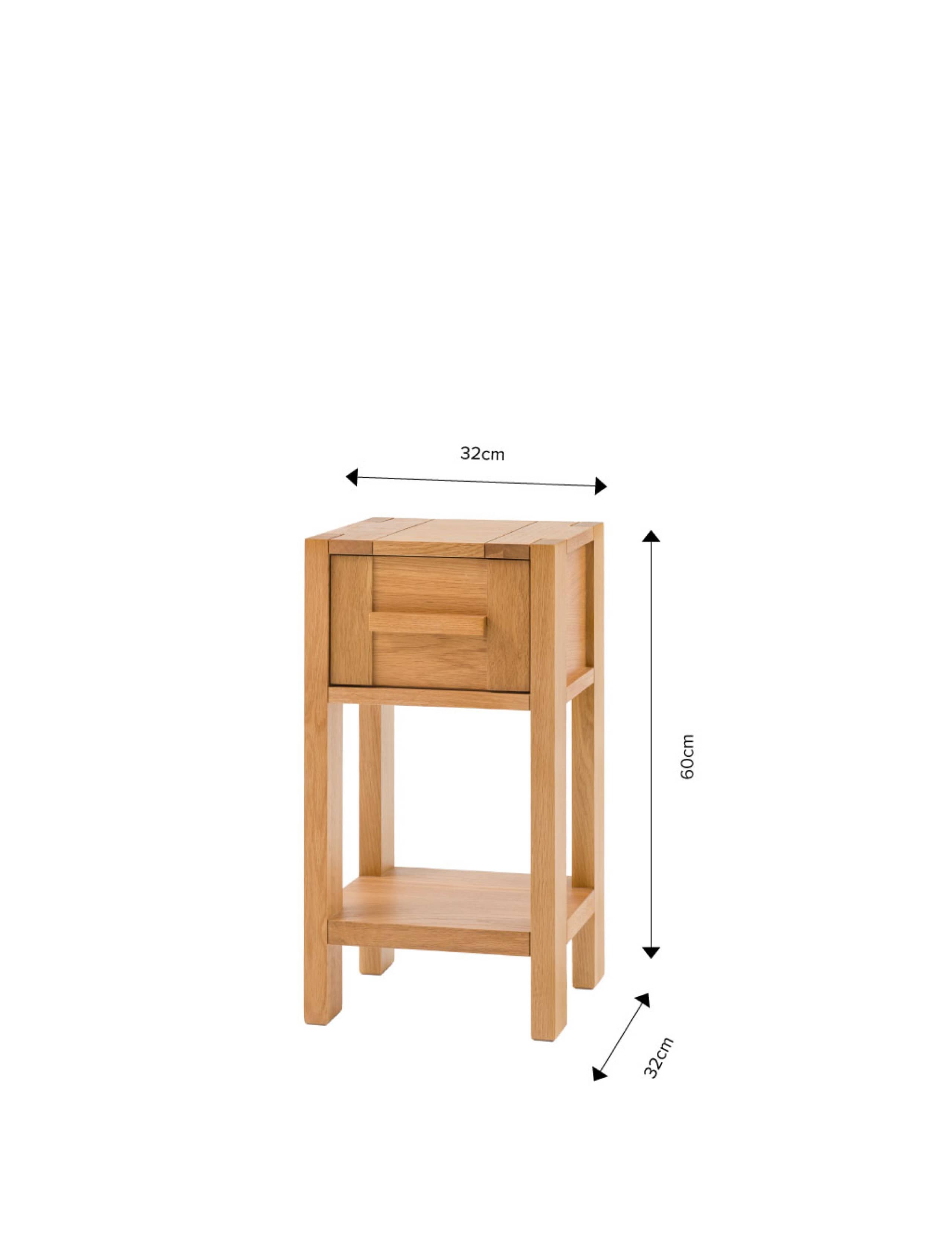 Sonoma™ 1 Drawer Slim Bedside Table 2 of 6