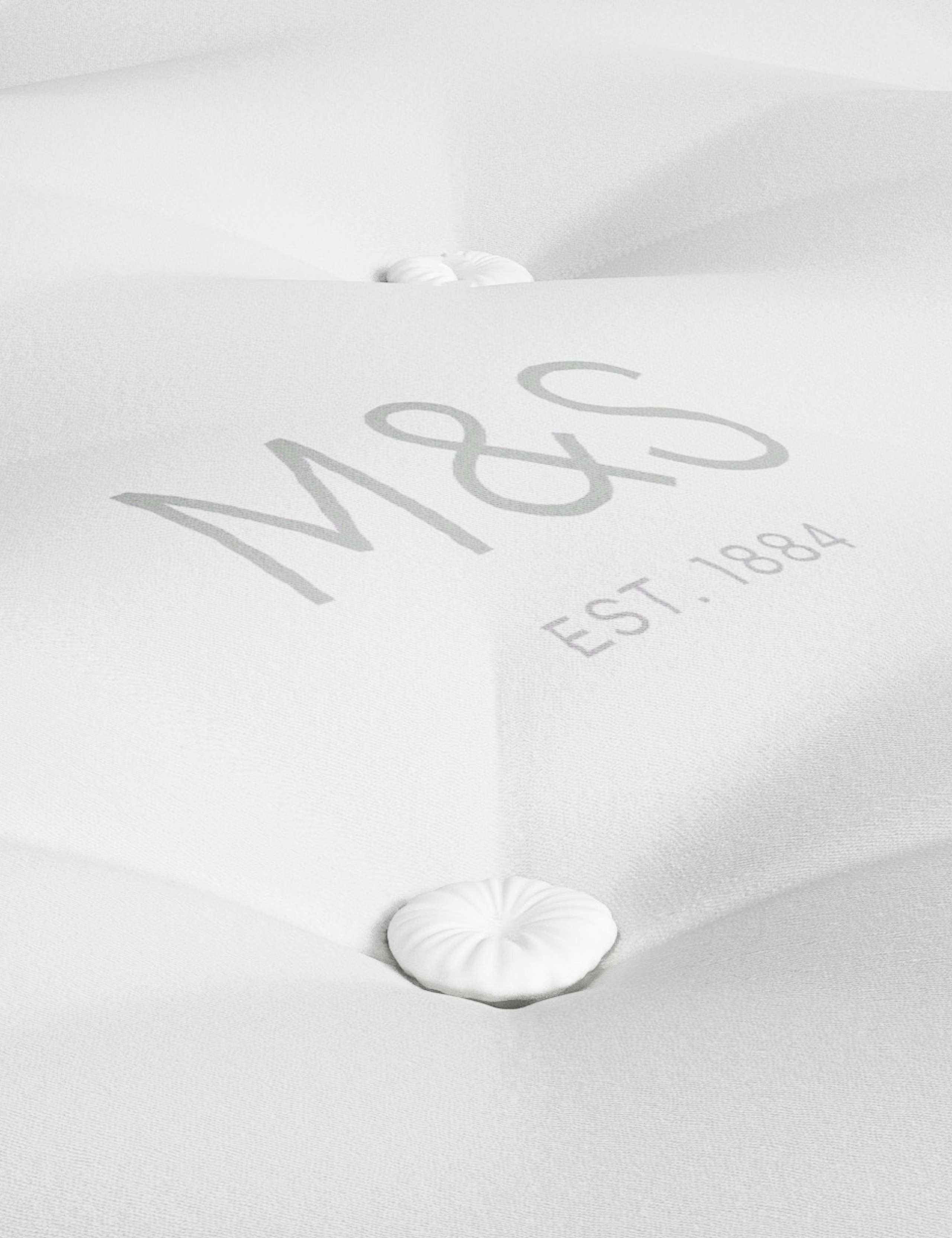 2500 Luxury British Wool Pocket Spring Medium Pillowtop Mattress 3 of 5