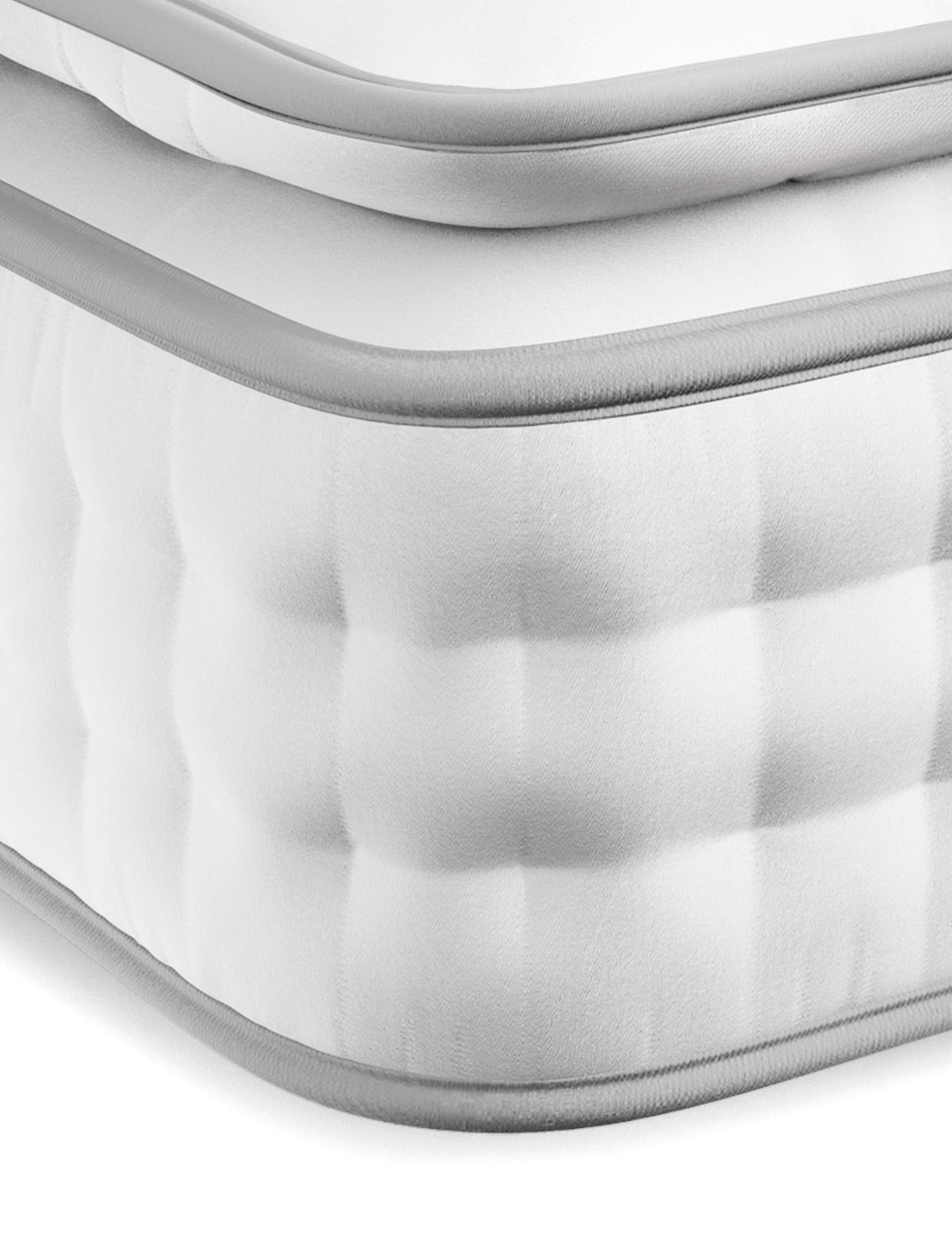 2500 Luxury British Wool Pocket Spring Medium Pillowtop Mattress 4 of 5