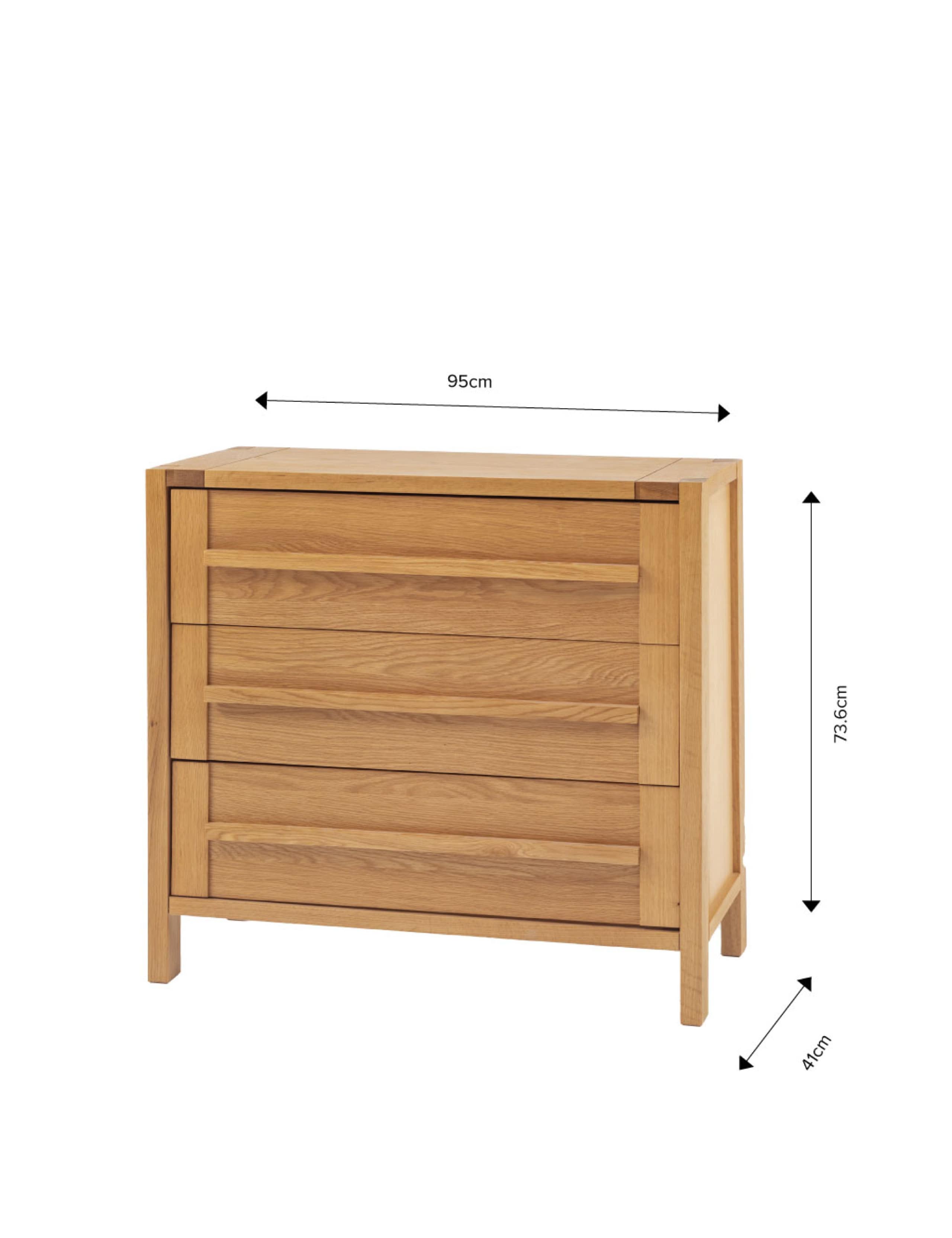 Sonoma™ Narrow 3 Drawer Chest 6 of 6