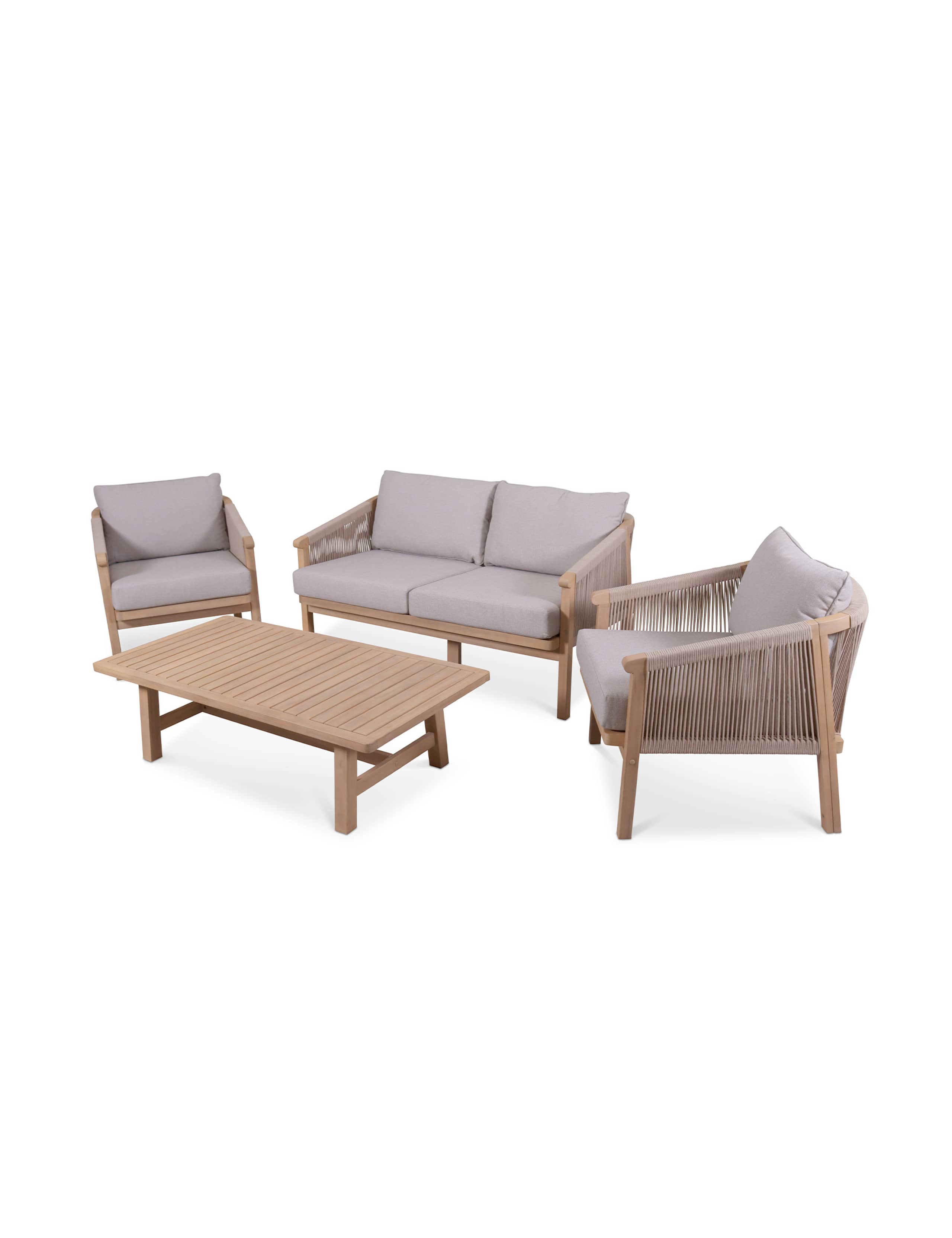 Roma 4 Seater Double Lounge Set 4 of 5