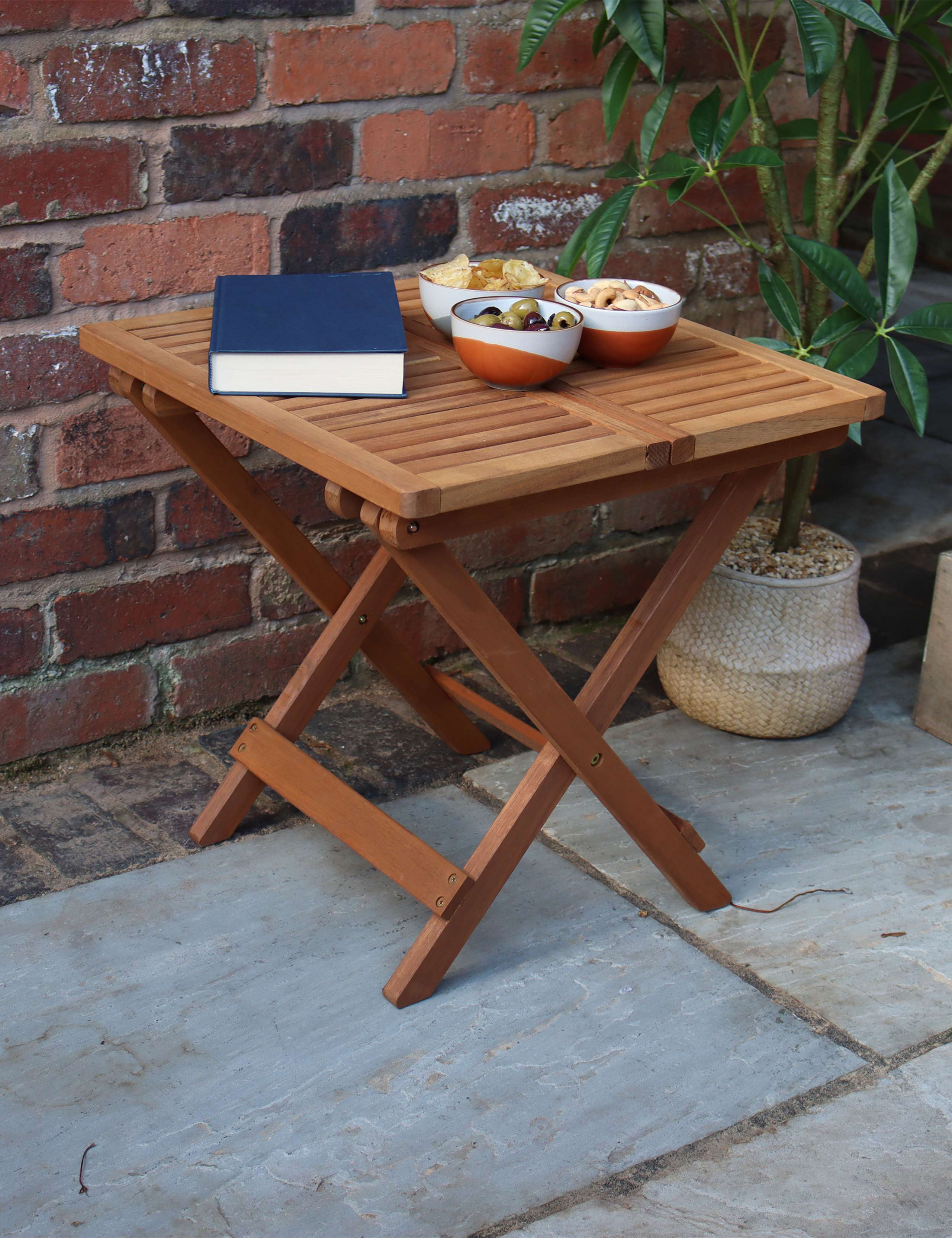 Turnbury Folding Garden Side Table 3 of 5