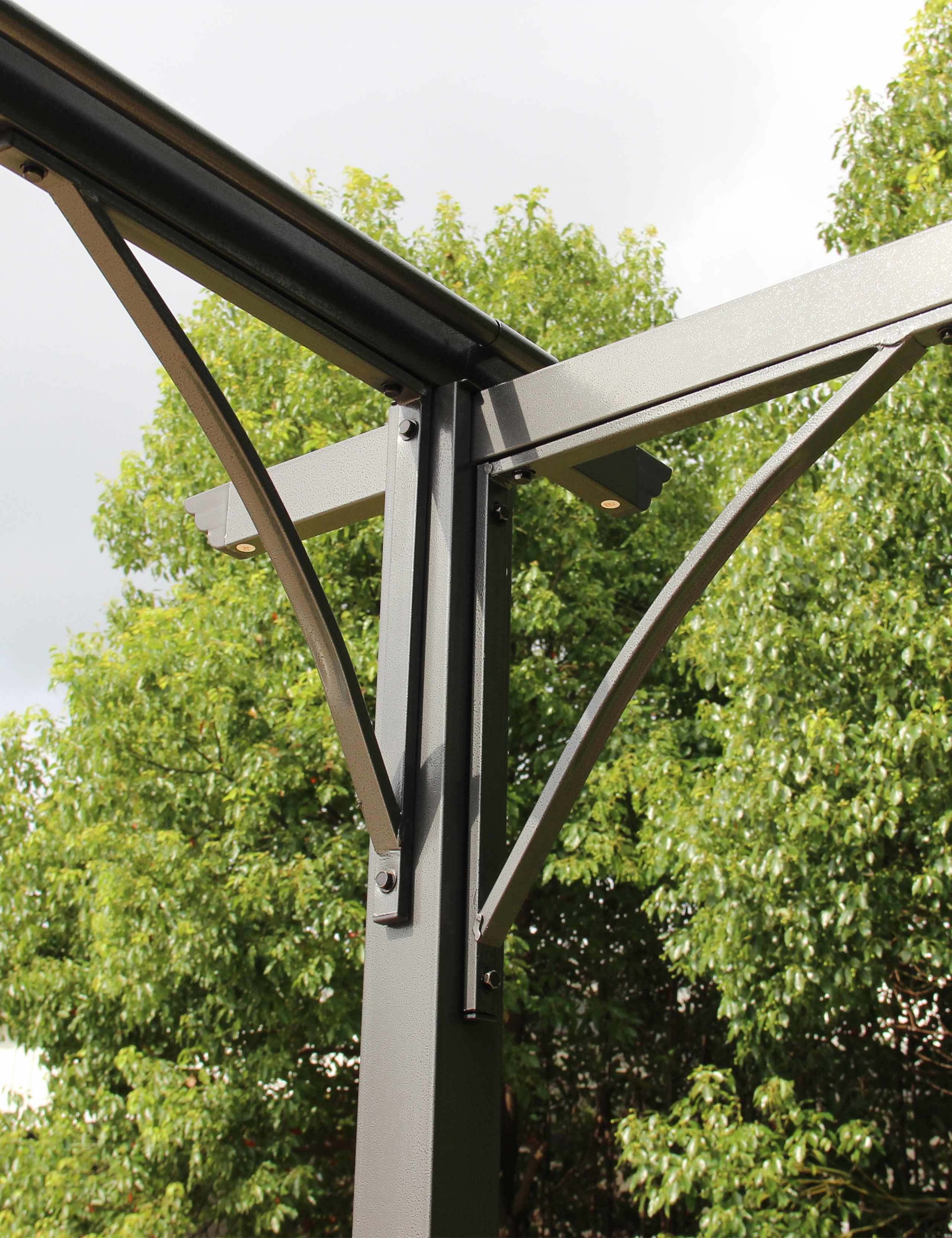 Prague 3.5m x 3.5m Pergola Gazebo 3 of 6
