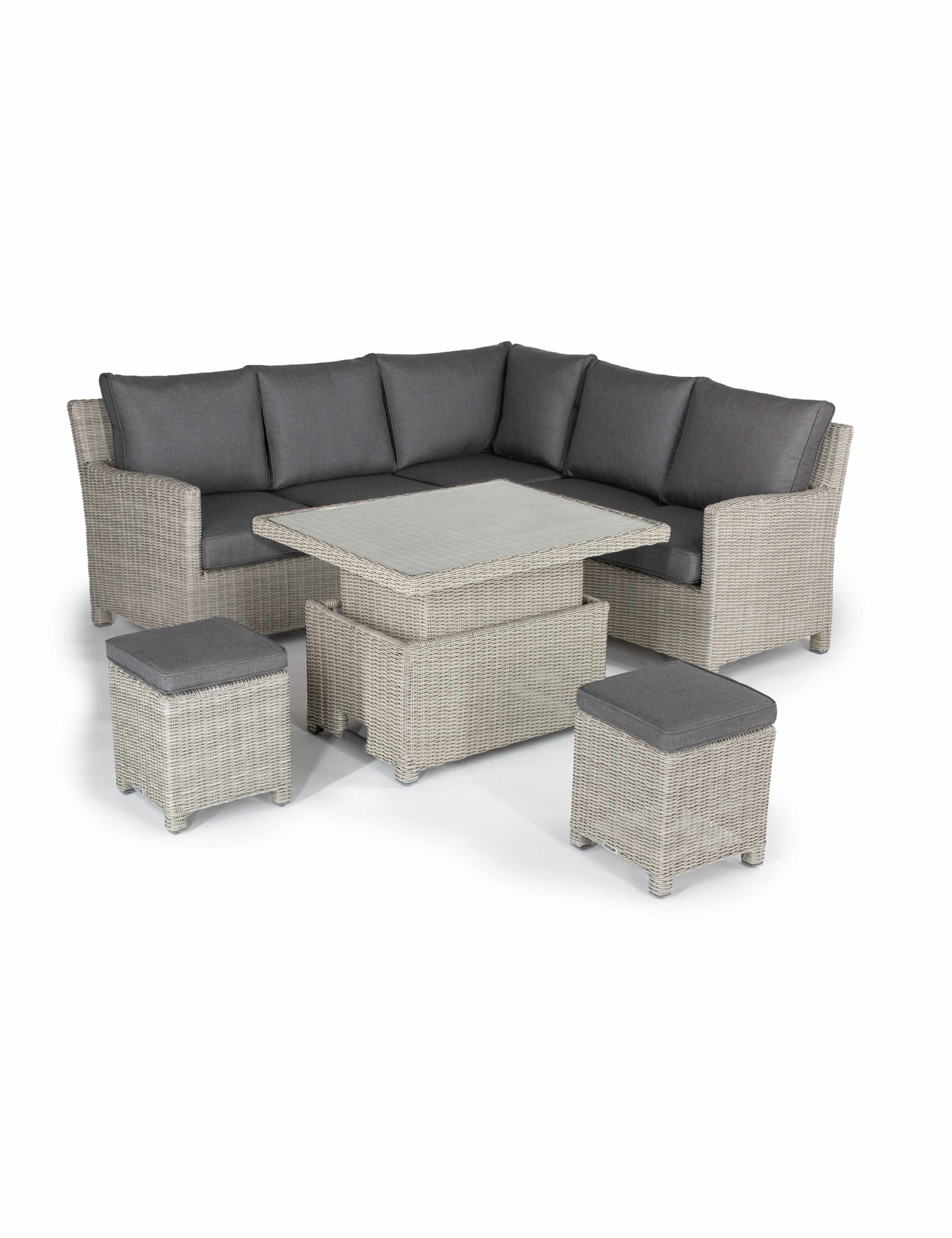 Palma 6 Seater Garden Lounge Set With Rising Table 3 of 4