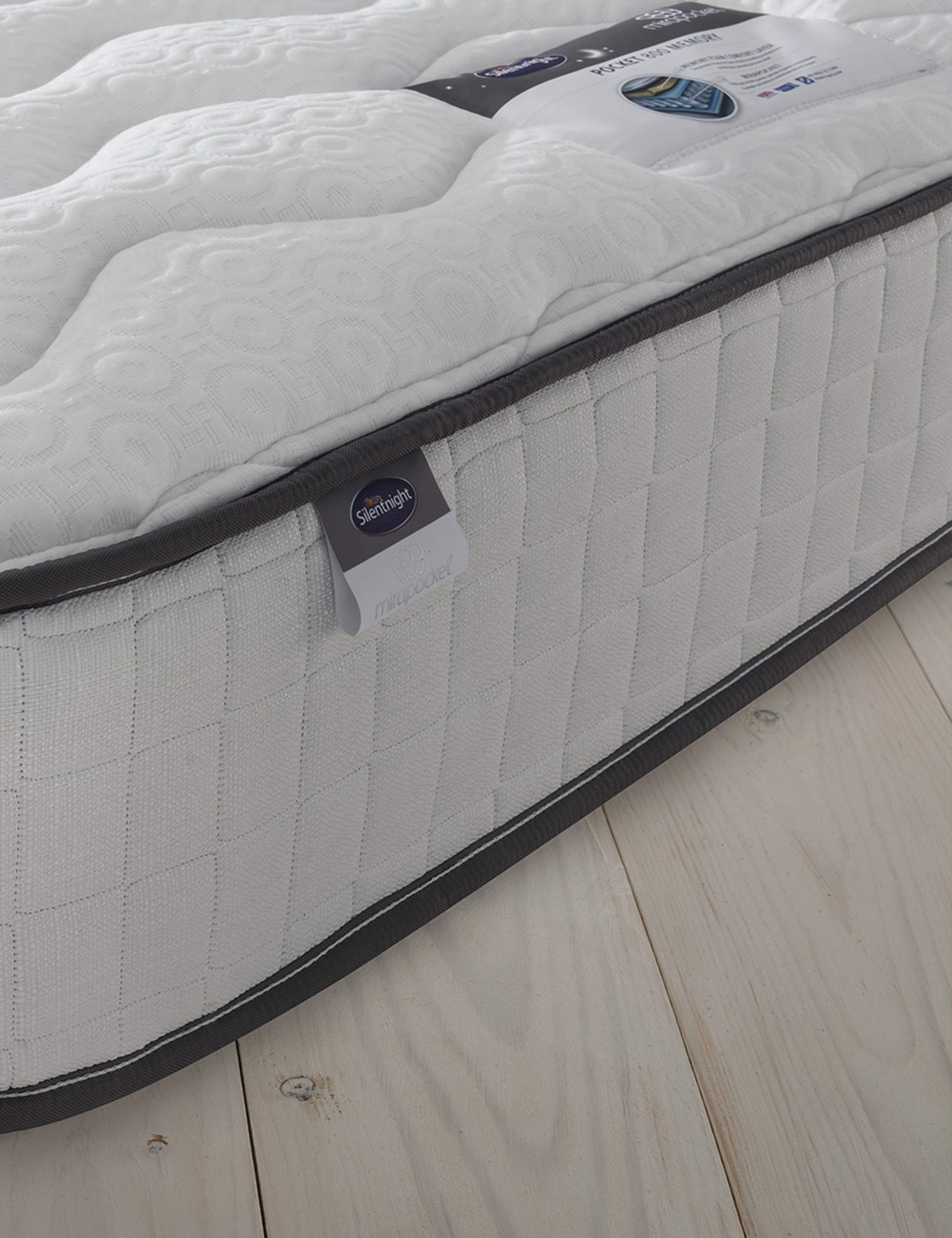 800 Memory Foam Pocket Spring Medium Mattress 1 of 7