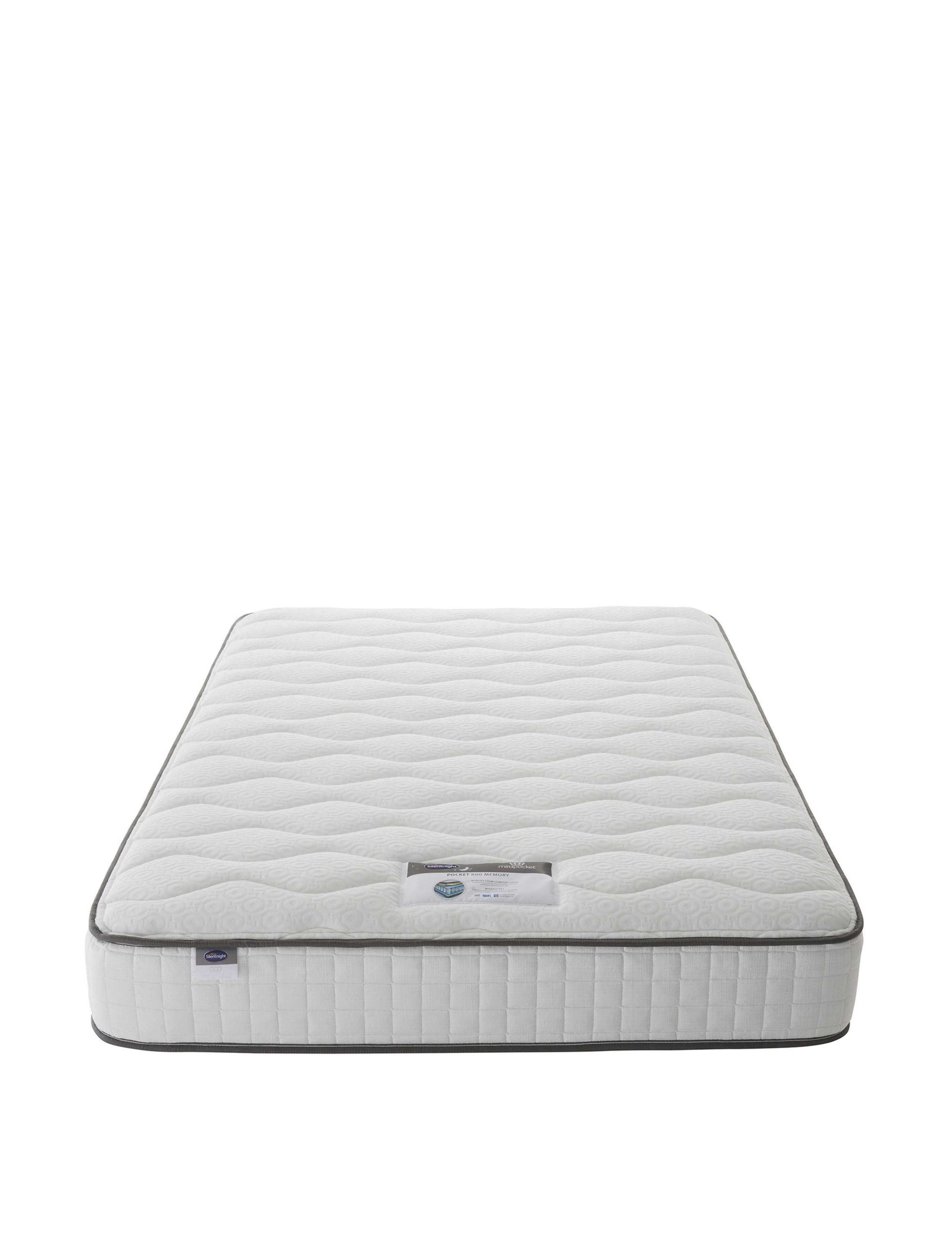 800 Memory Foam Pocket Spring Medium Mattress 6 of 7