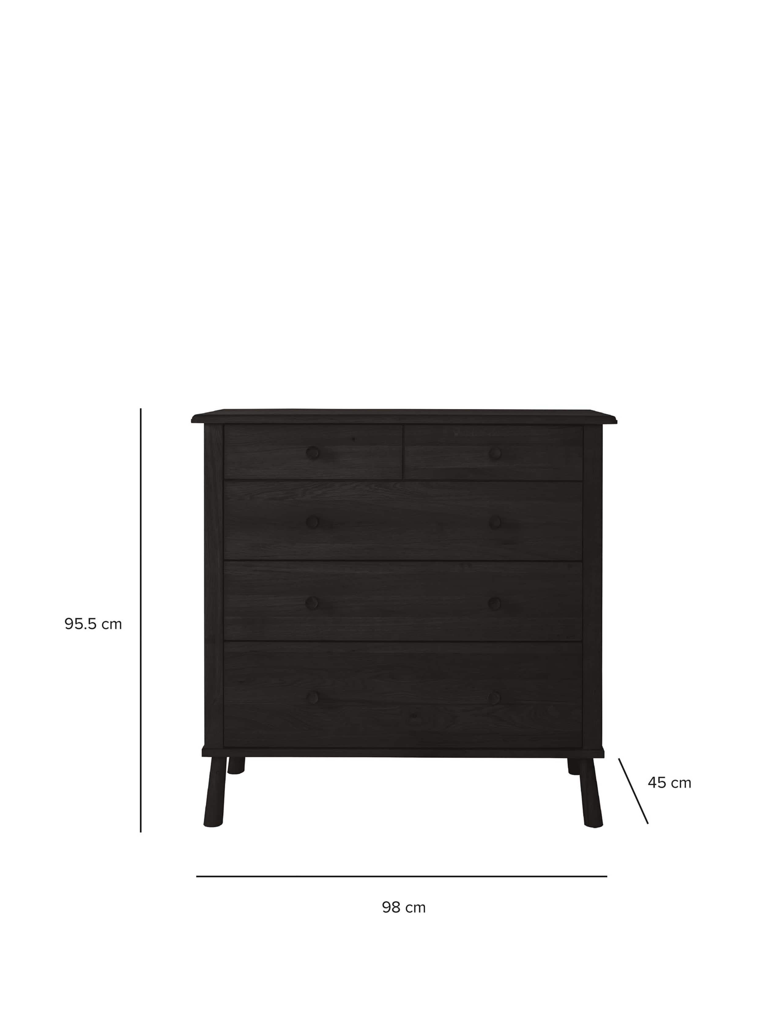 Wycombe 5 Drawer Chest 3 of 3