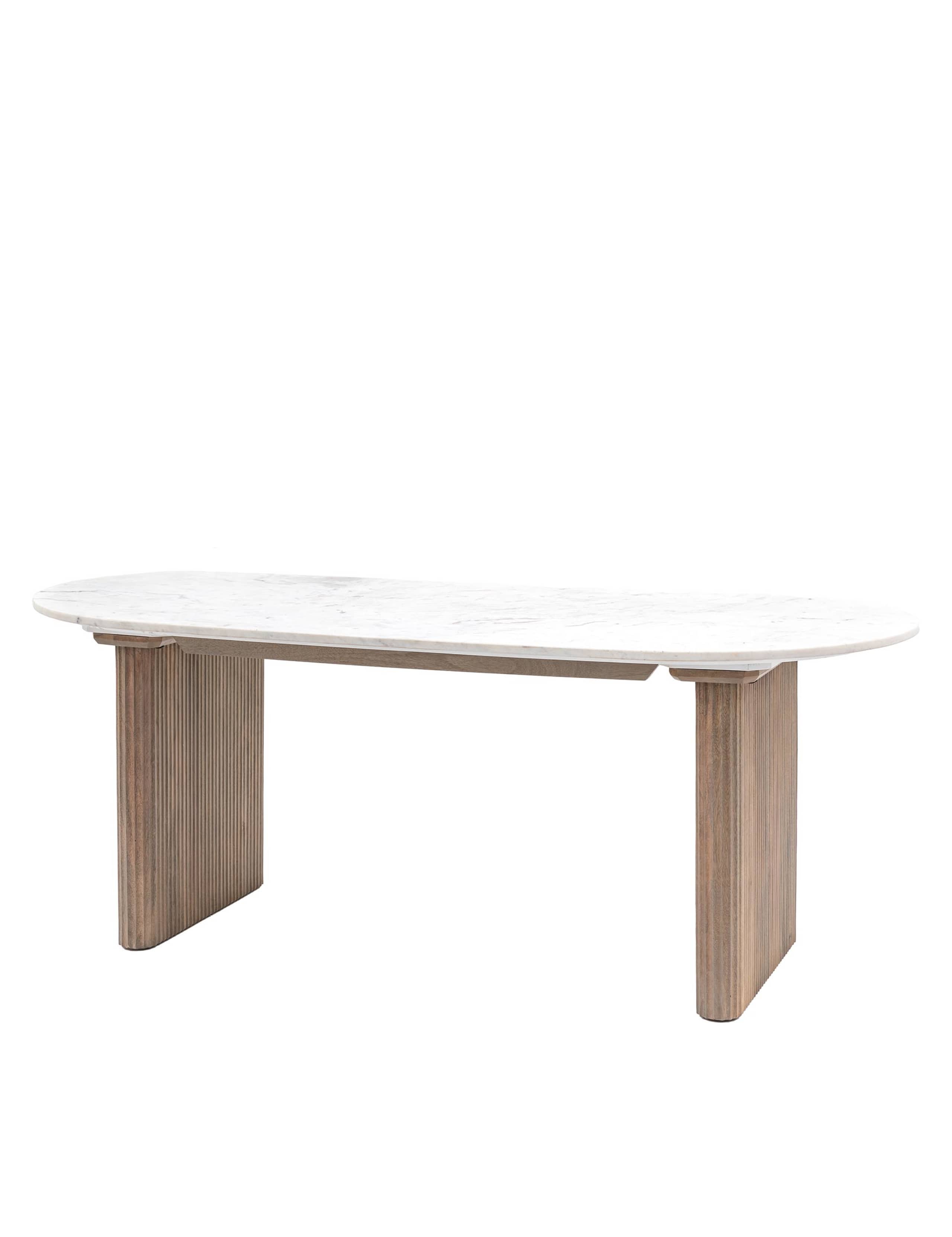 Marmo Rectangle Dining Table 3 of 7