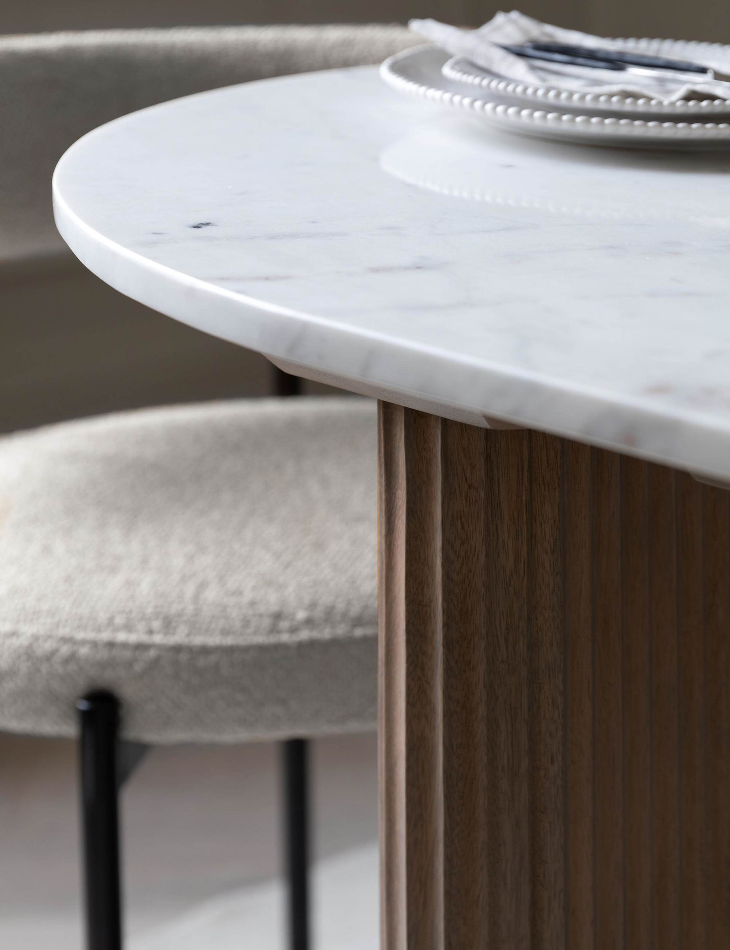 Marmo Rectangle Dining Table 5 of 7