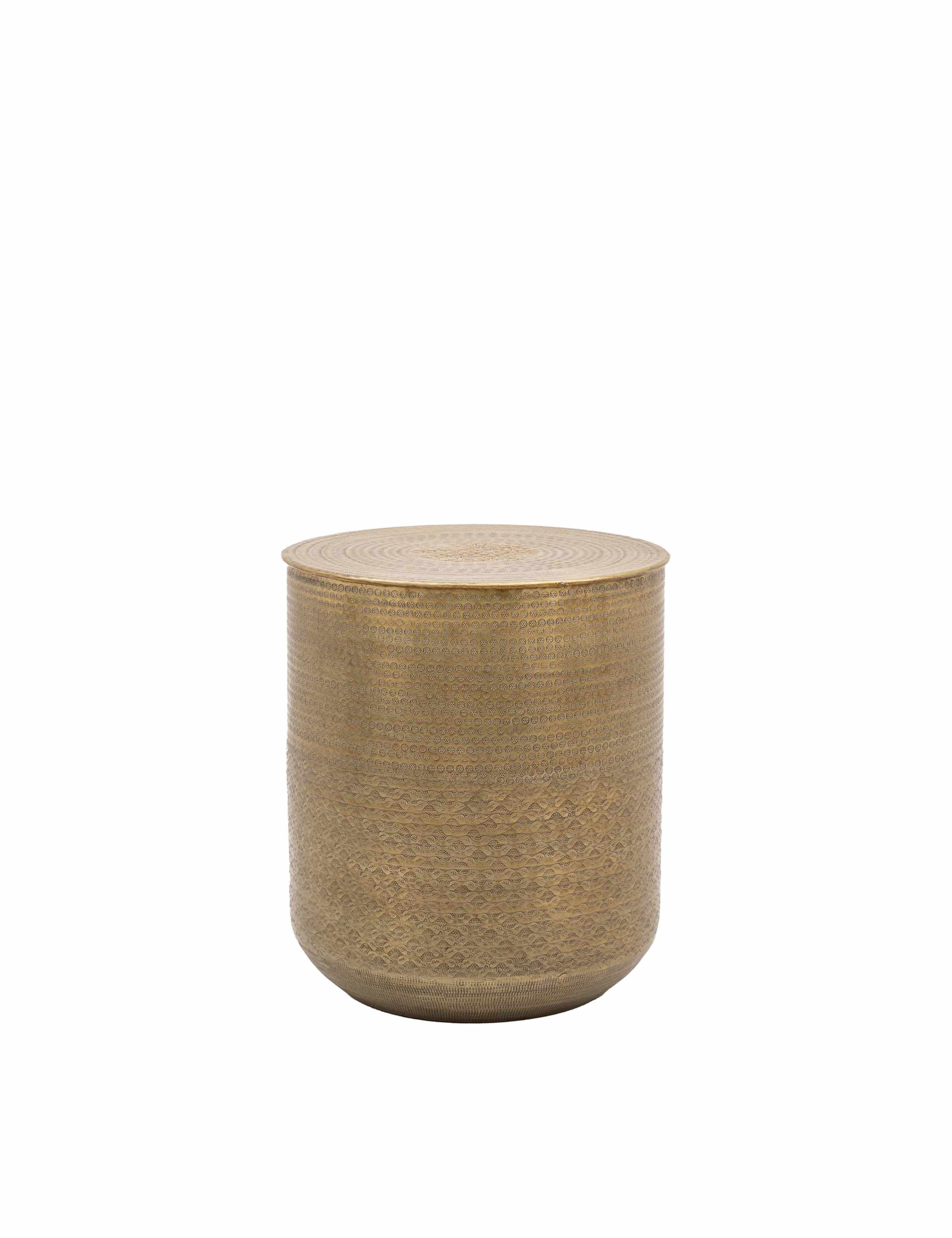 Ashta Metal Round Side Table 2 of 3