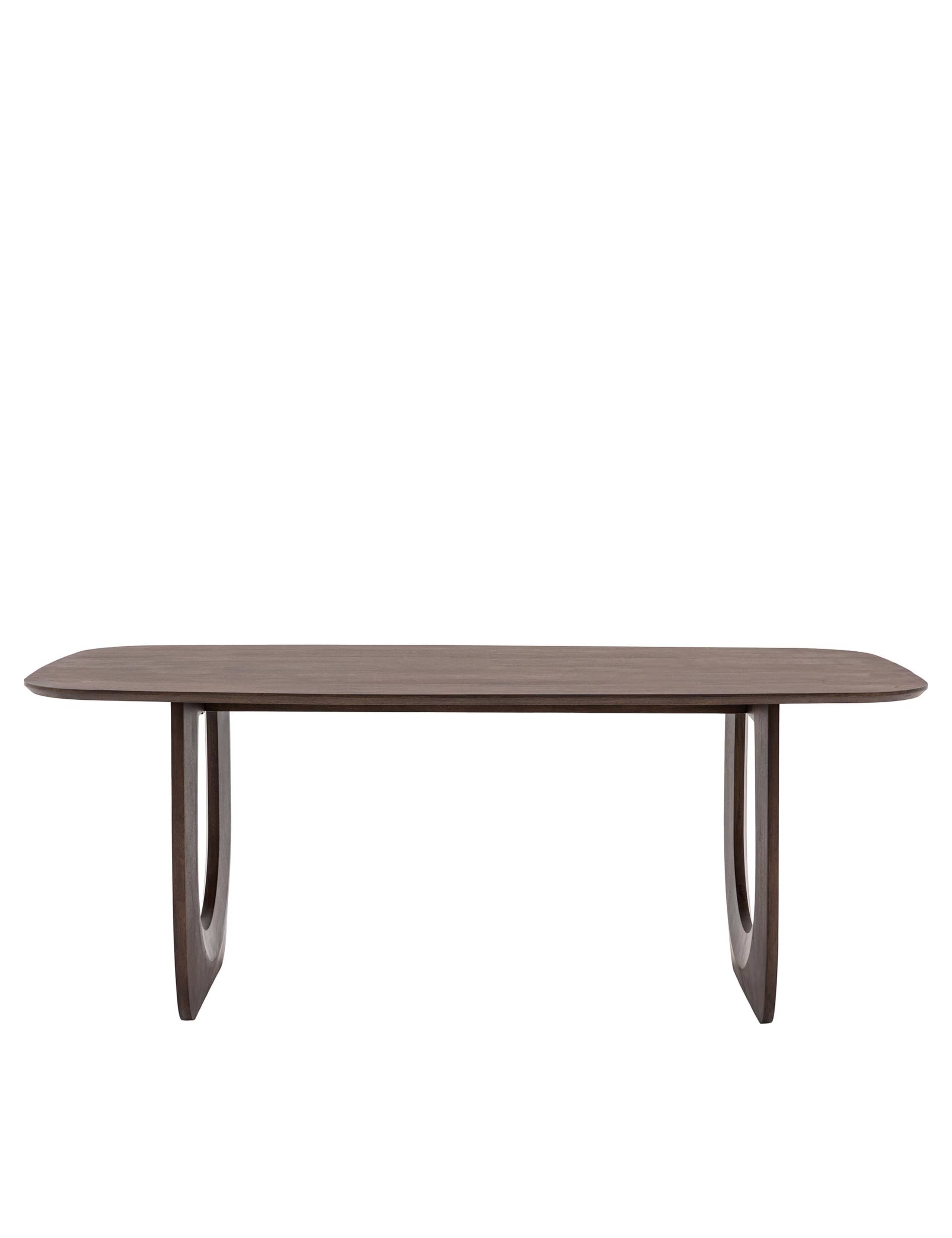 Arc Rectangle Dining Table 2 of 9