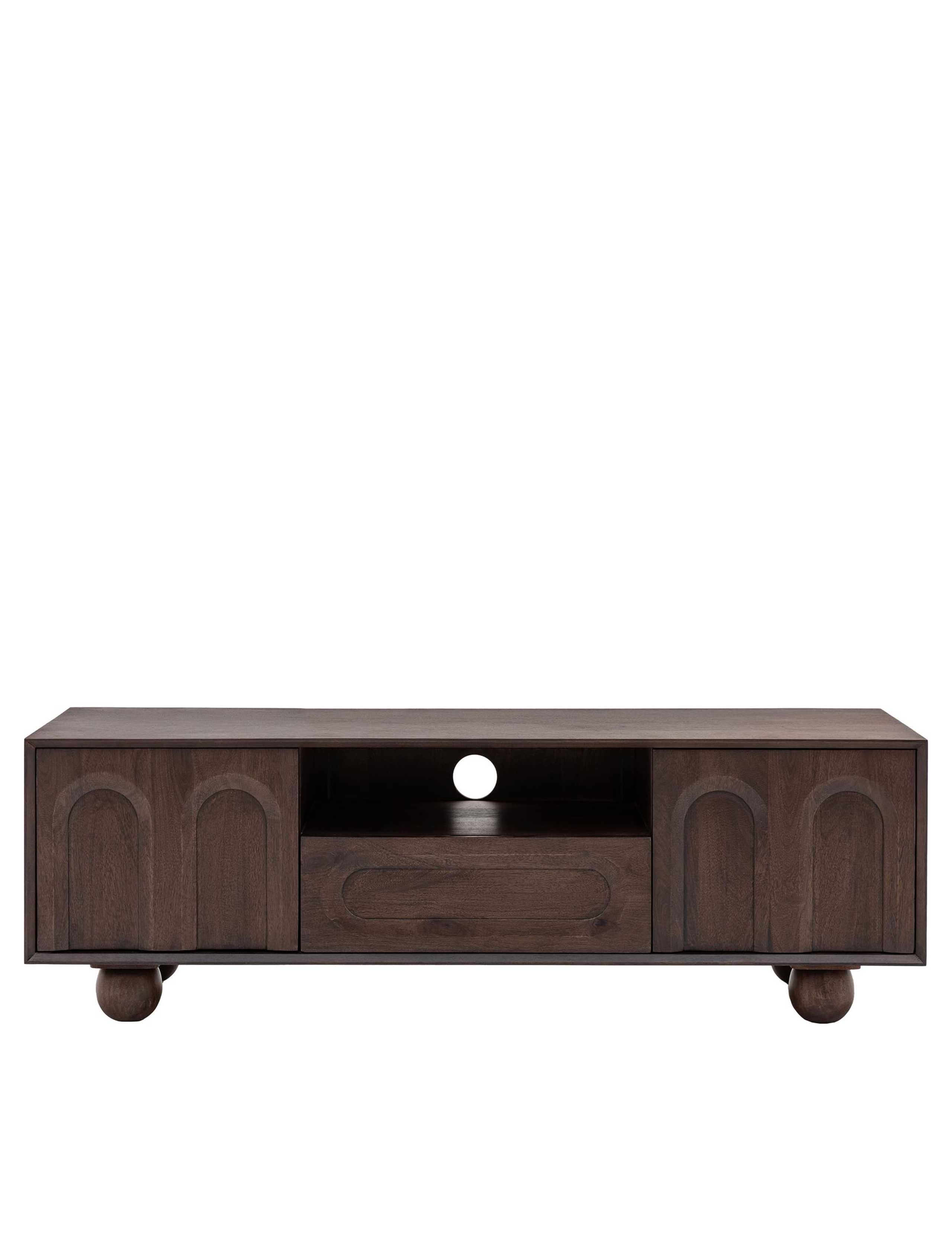Arc Mango Wood TV Unit 2 of 5
