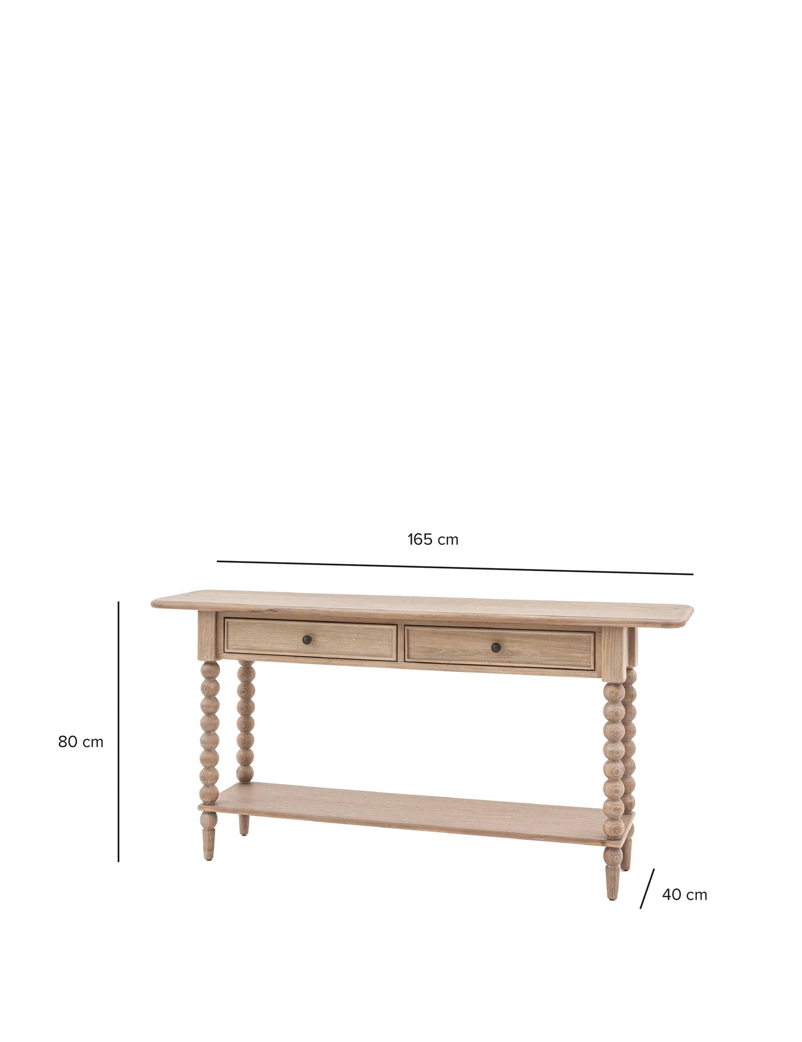 Artisan 2 Drawer Console Table 5 of 5