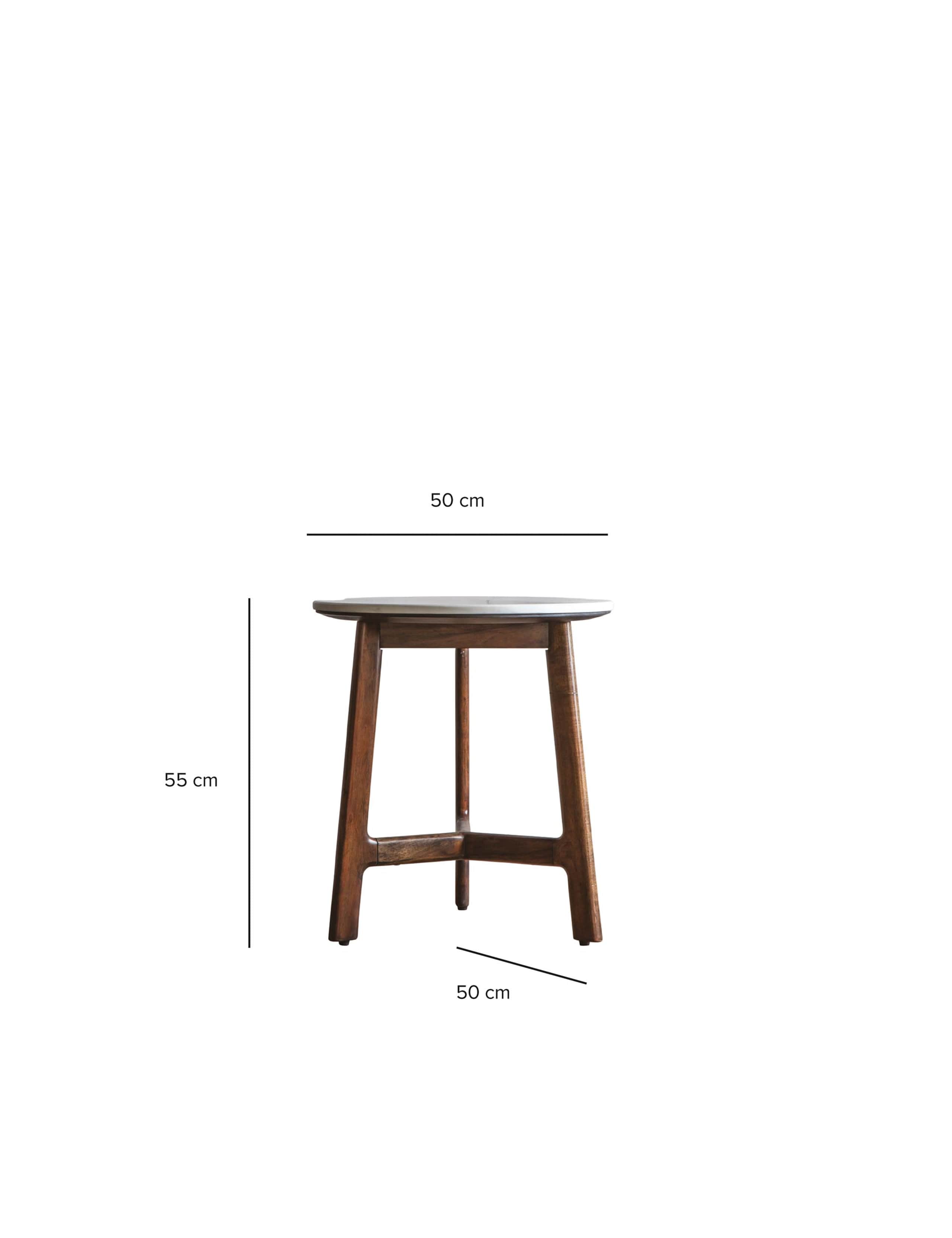 Barcelona Round Side Table 6 of 6