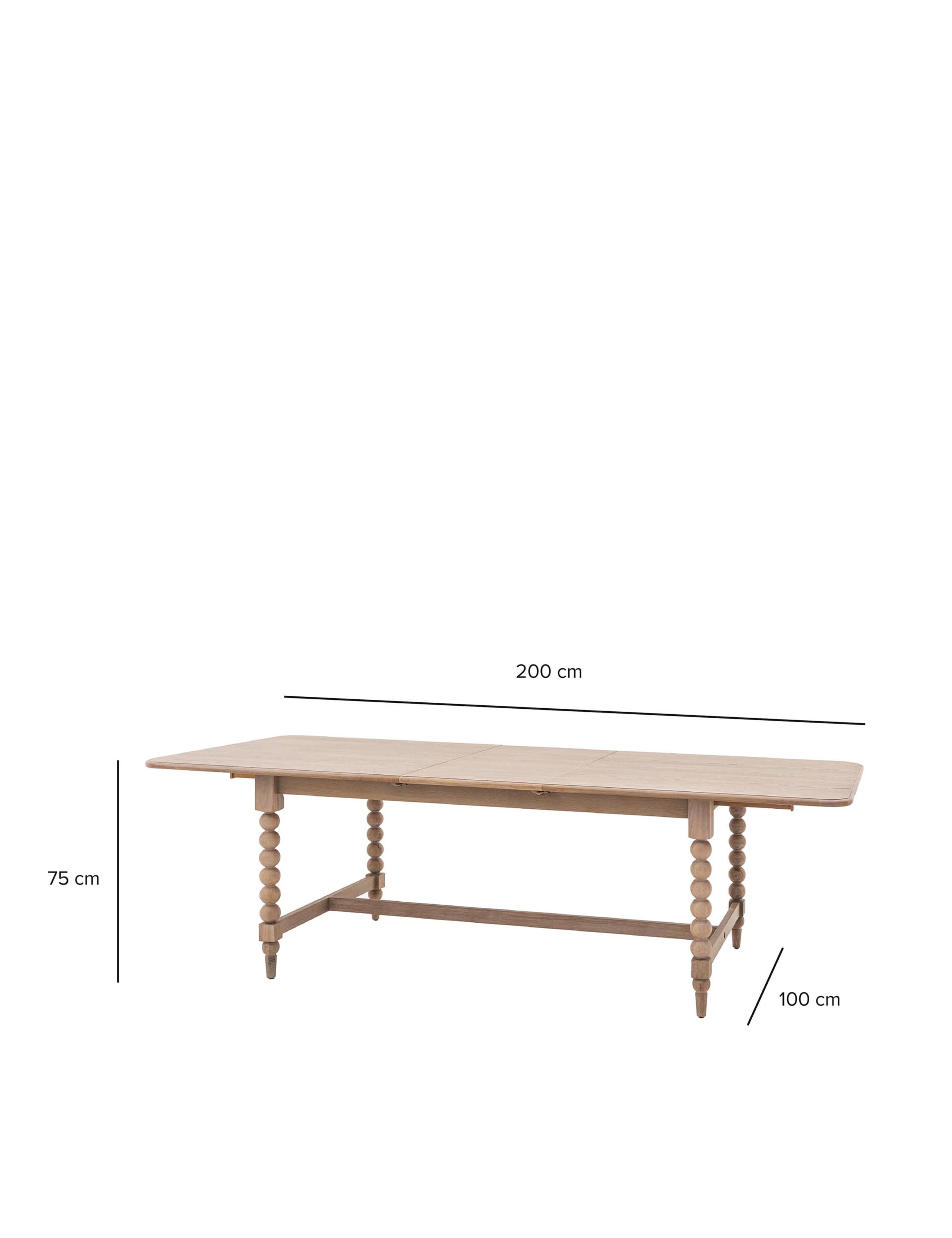 Artisan Rectangle Extending Dining Table 10 of 10