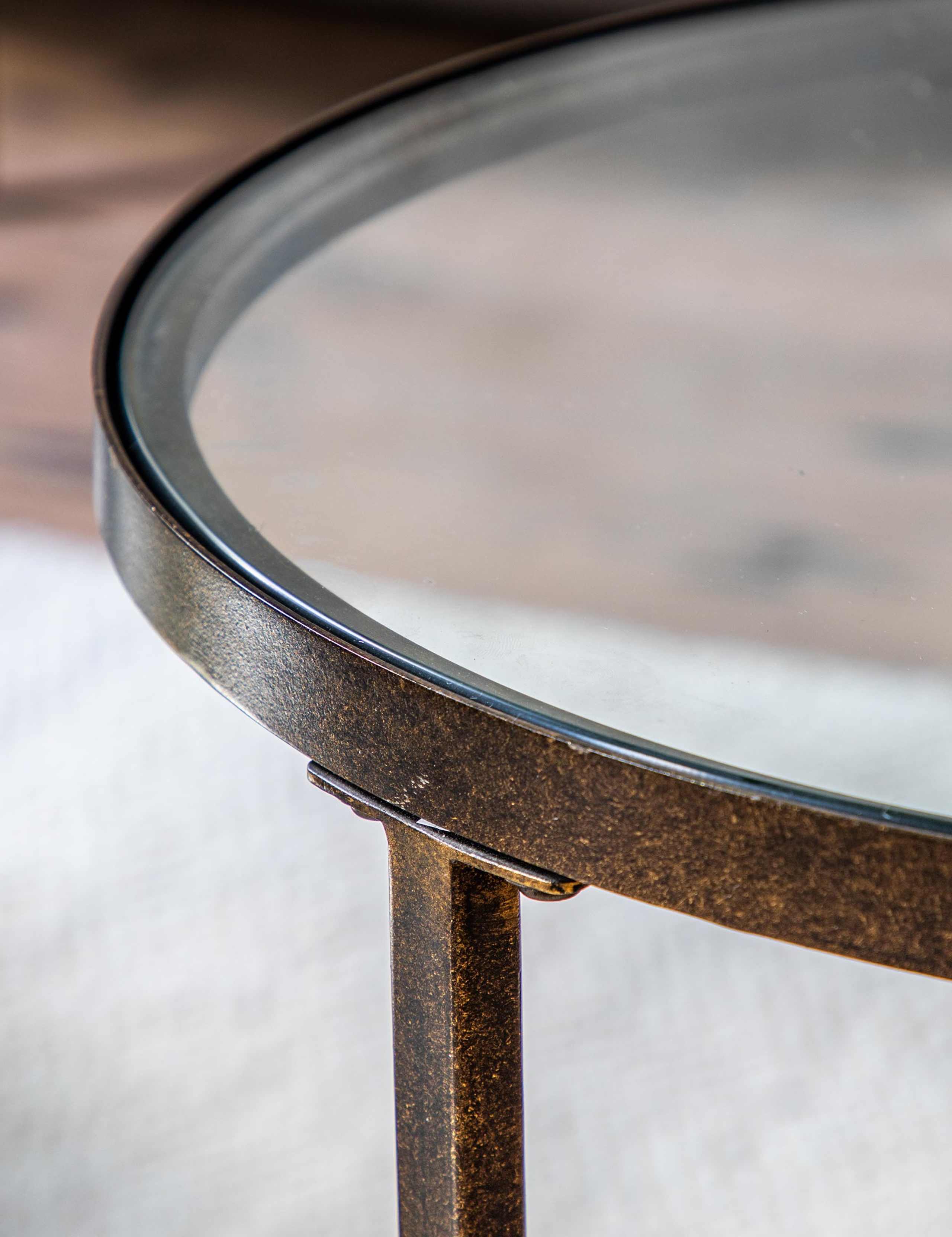 Hudson Round Coffee Table 4 of 4