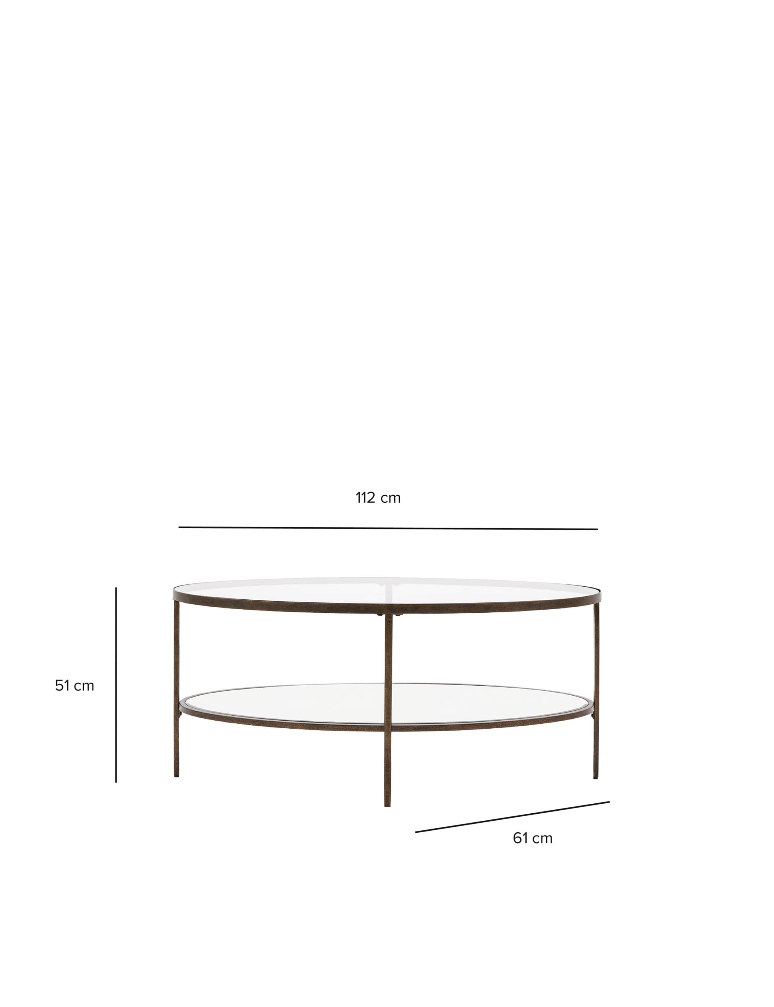 Hudson Round Coffee Table 5 of 5