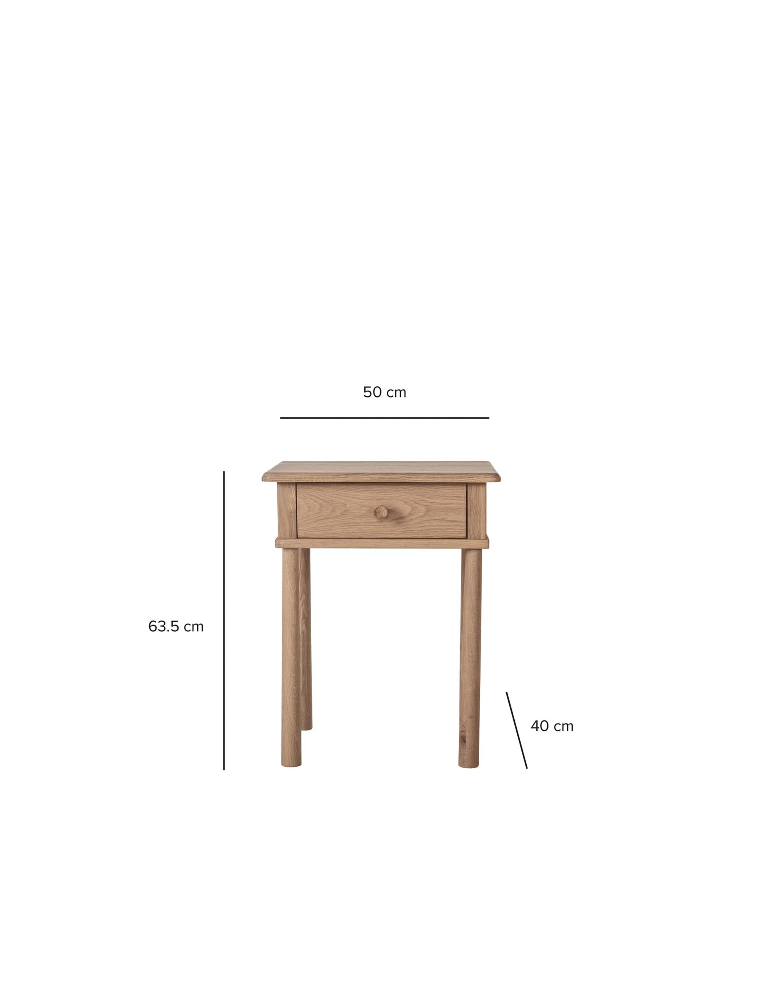 Wycombe 1 Drawer Bedside Table 5 of 5