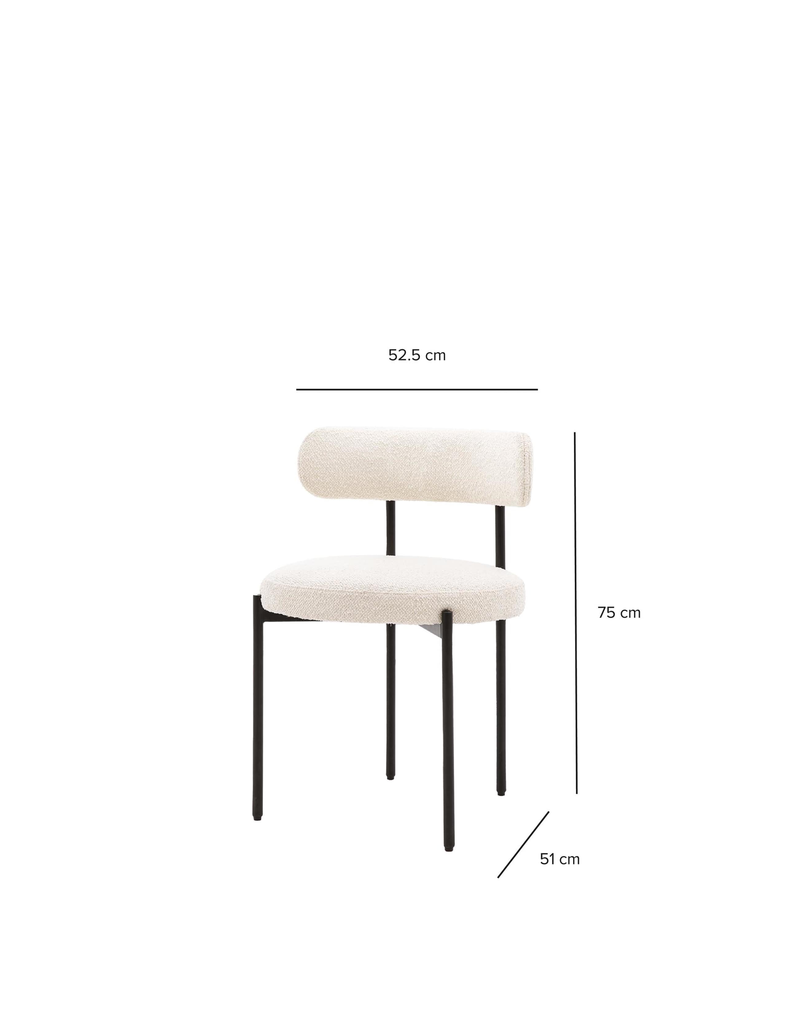 Set of 2 Aveley Dining Chairs 6 of 6