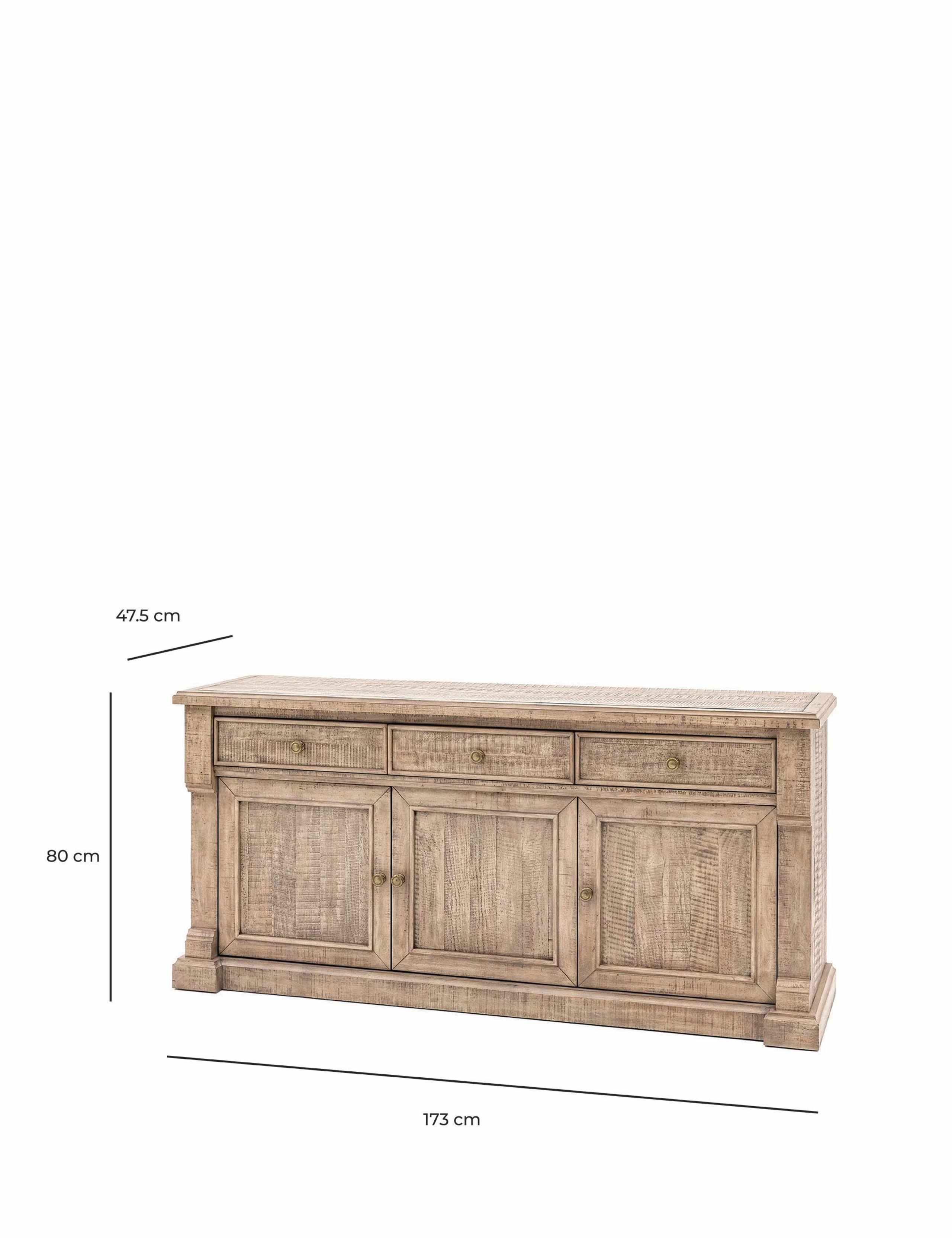 Vancouver 3 Door Sideboard 5 of 5