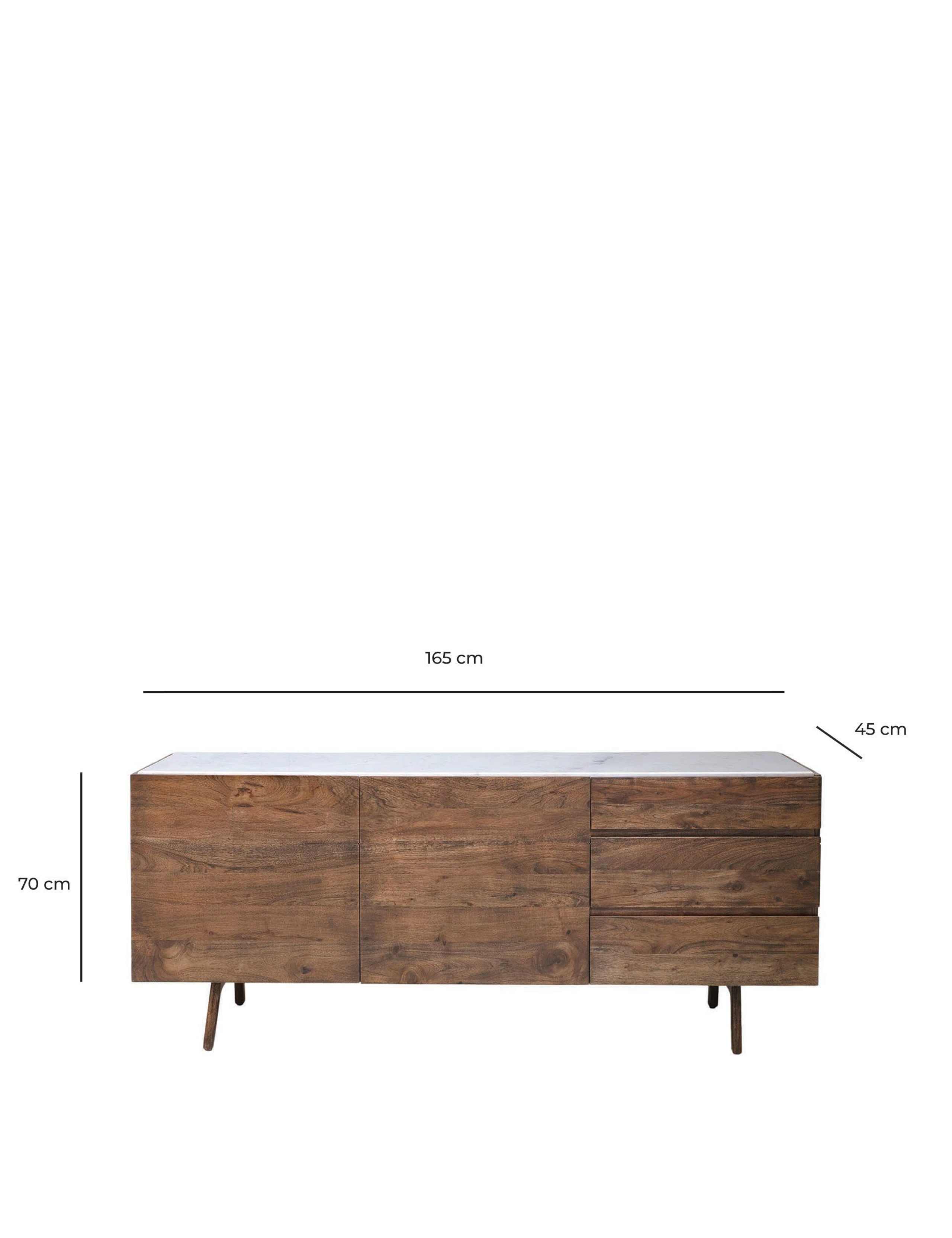 Barcelona 2 Door Sideboard 5 of 5