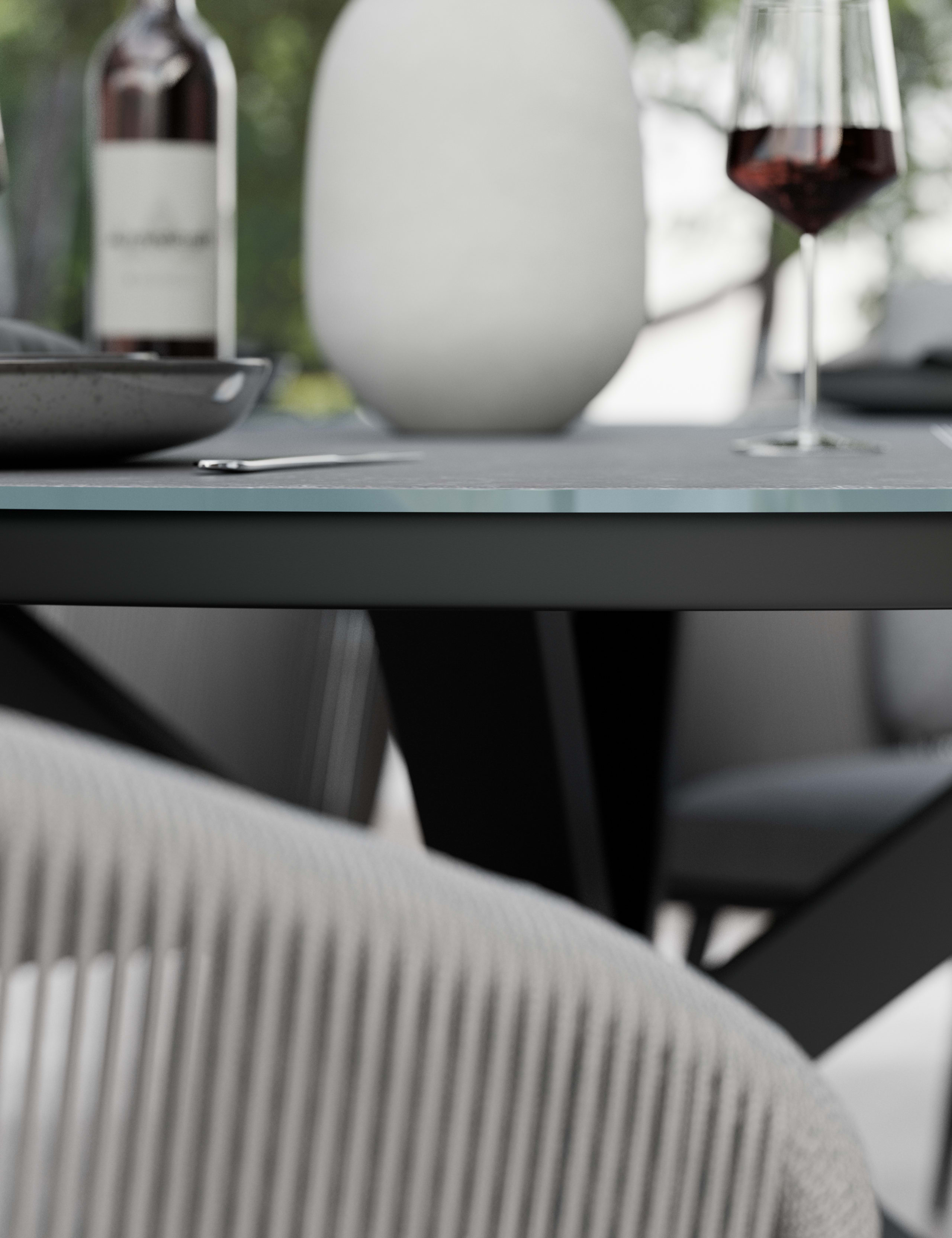 Aspen 6 Seater Garden Table and Chairs 9 of 10