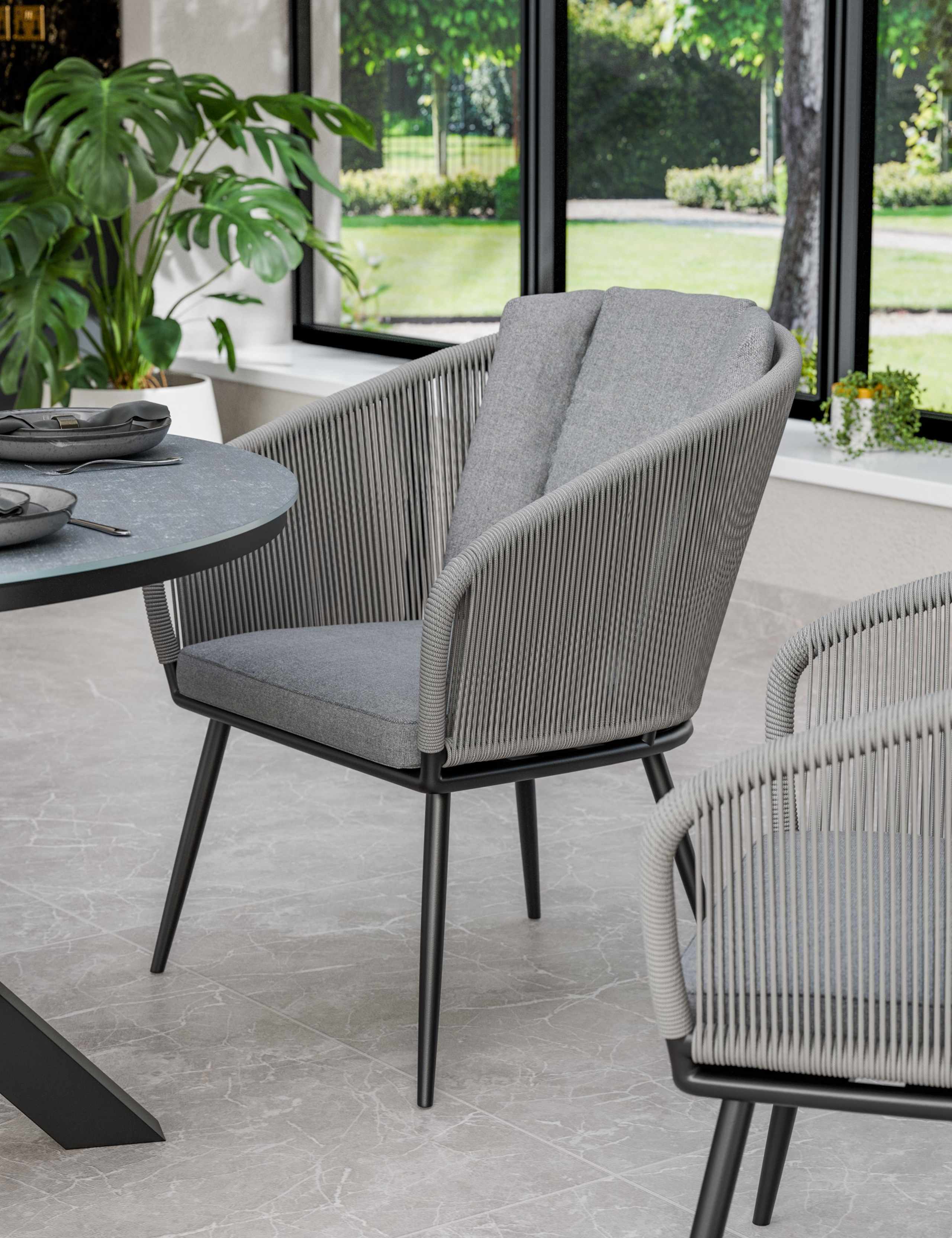 Aspen 4 Seater Garden Table and Chairs 3 of 7