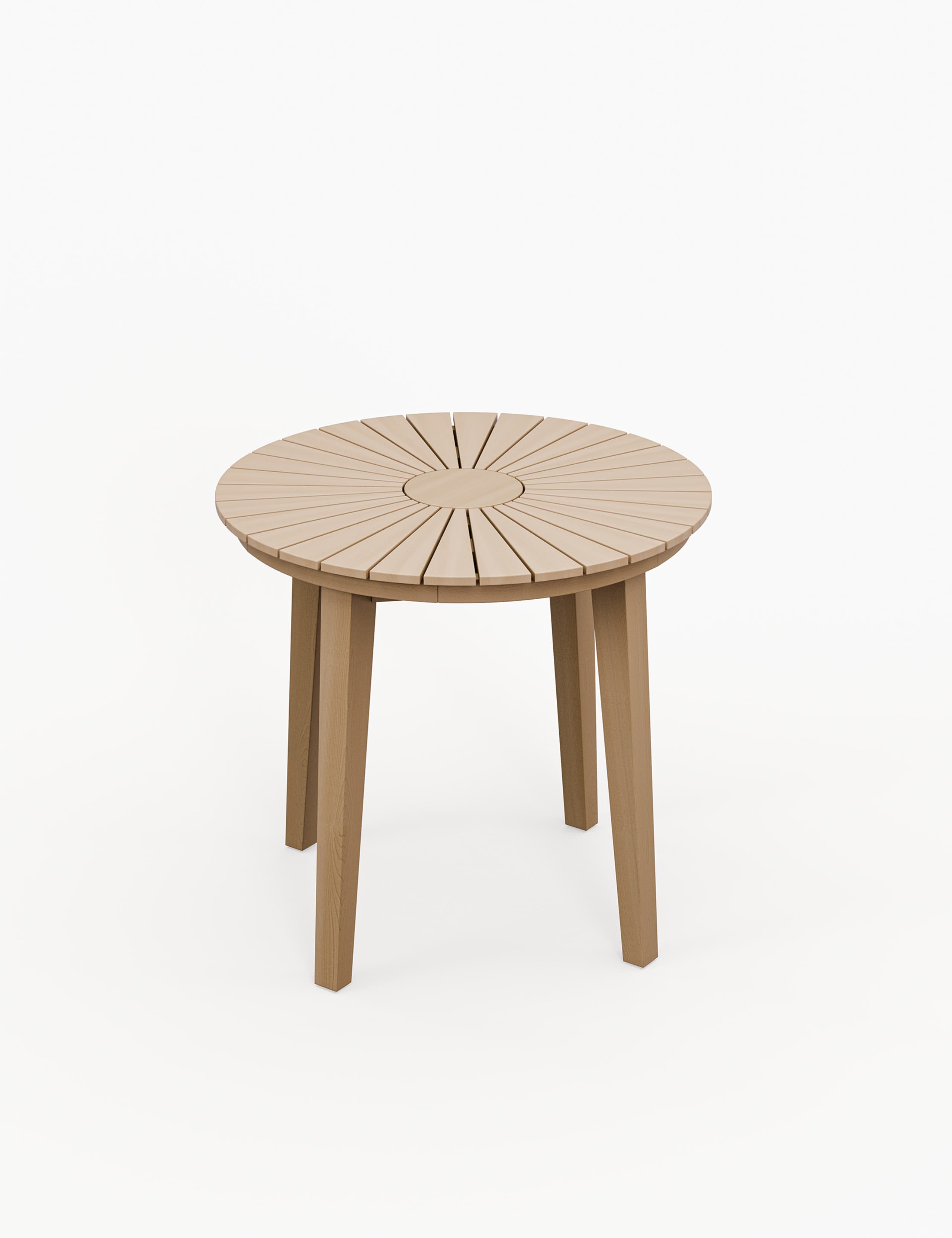 Roma 80cm Round Sol Bistro Set 7 of 7