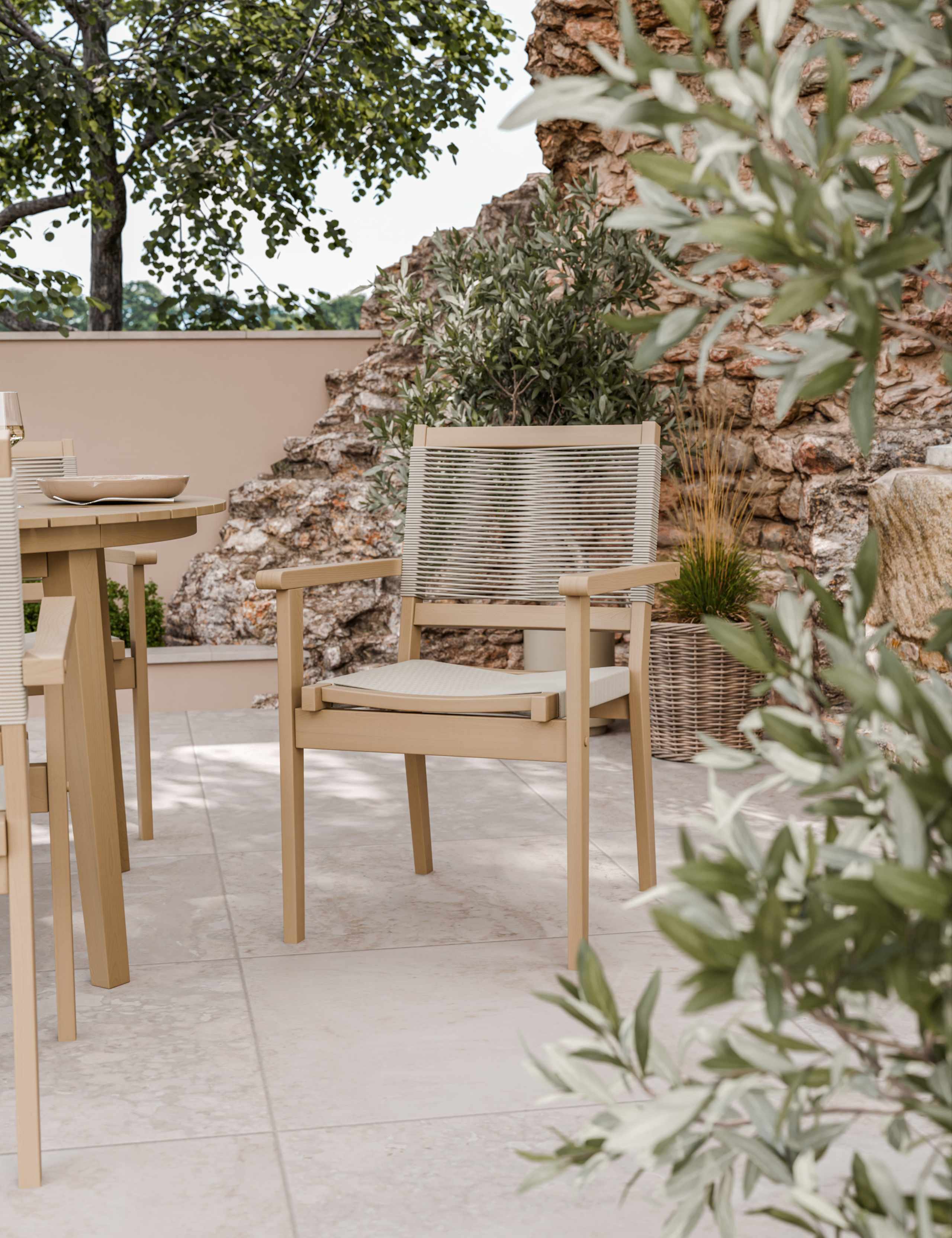 Roma 4 Seater Dining Set 5 of 8