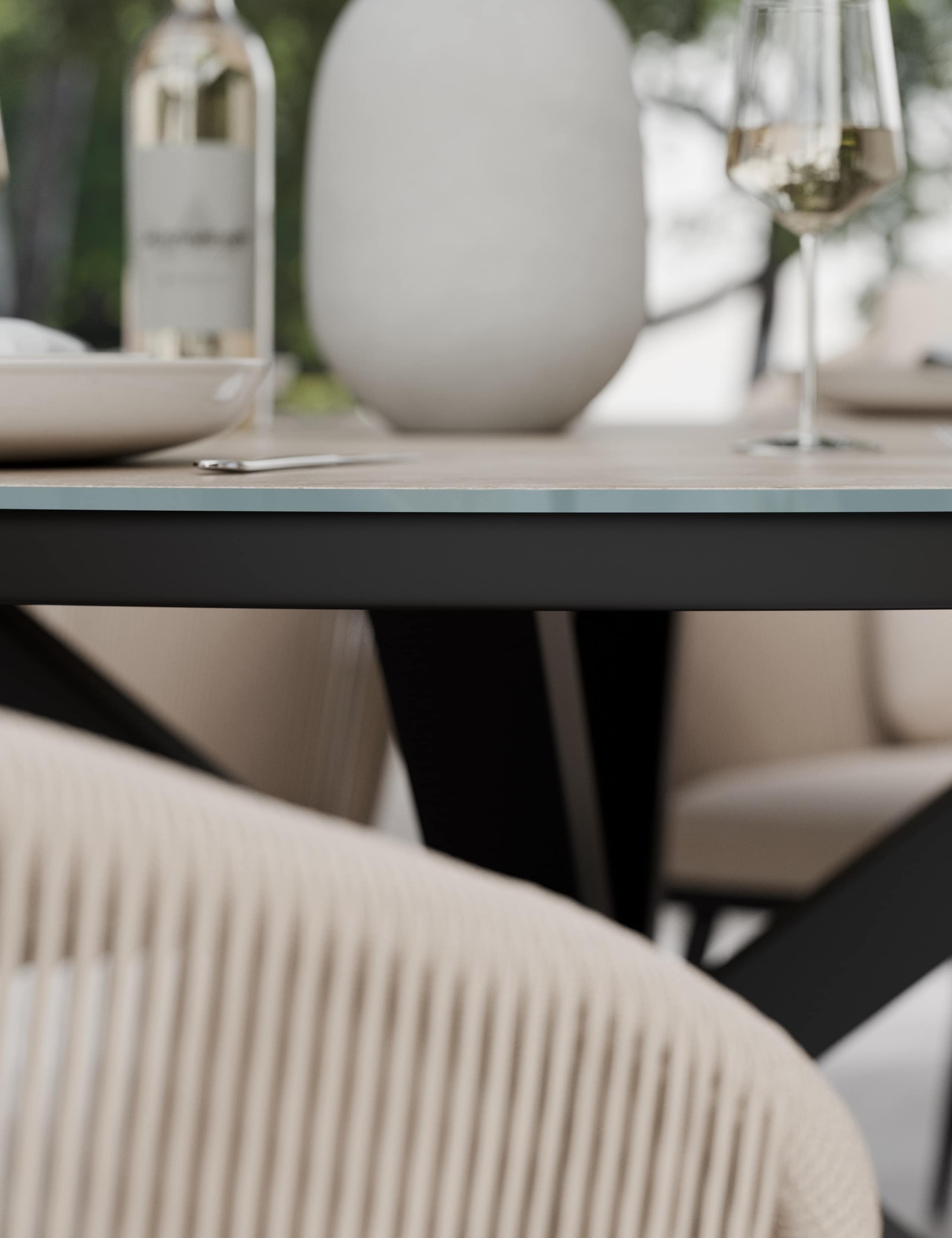 Bali 4 Seater Dining Set 5 of 7
