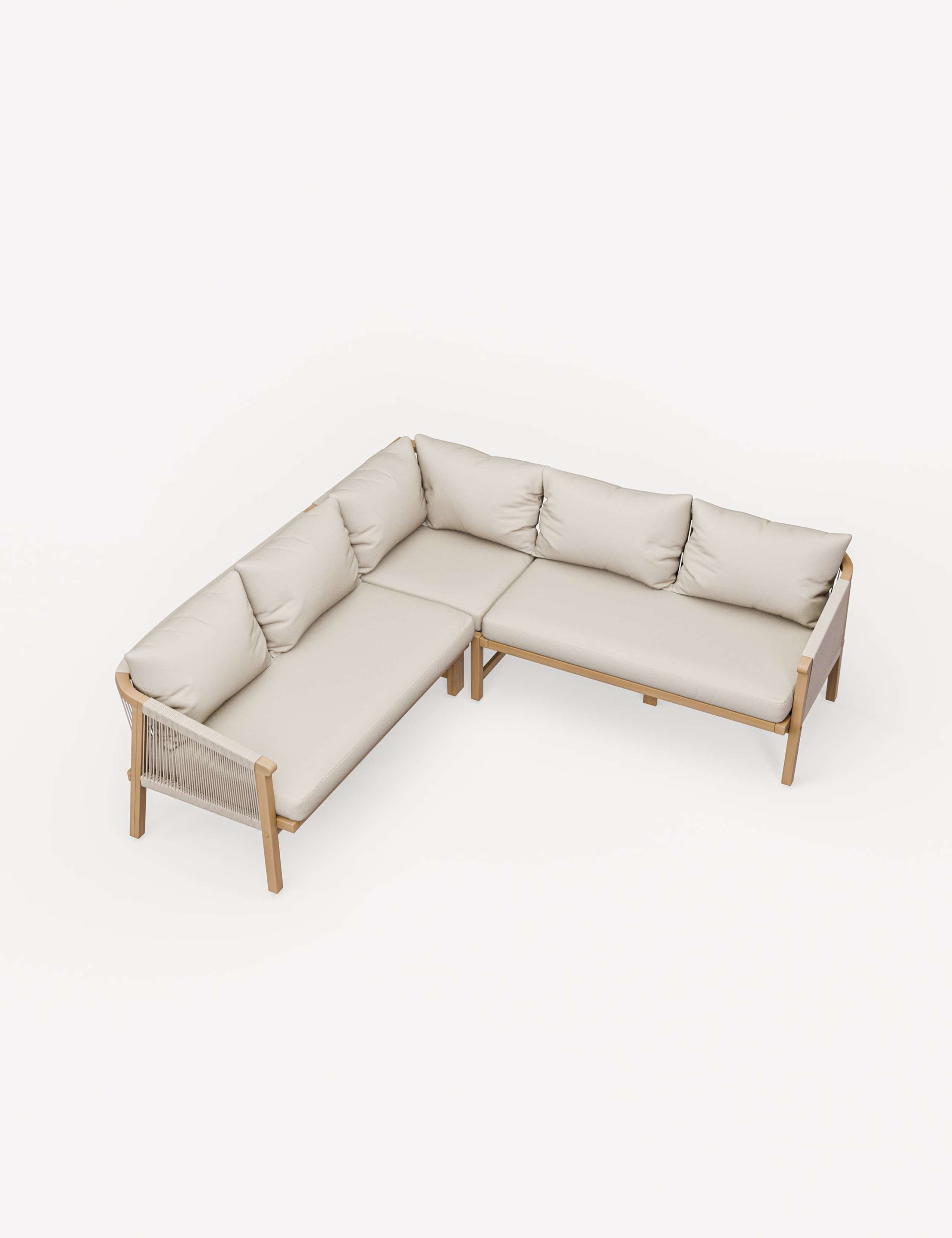 Roma 5 Seater Lounge Set 6 of 7