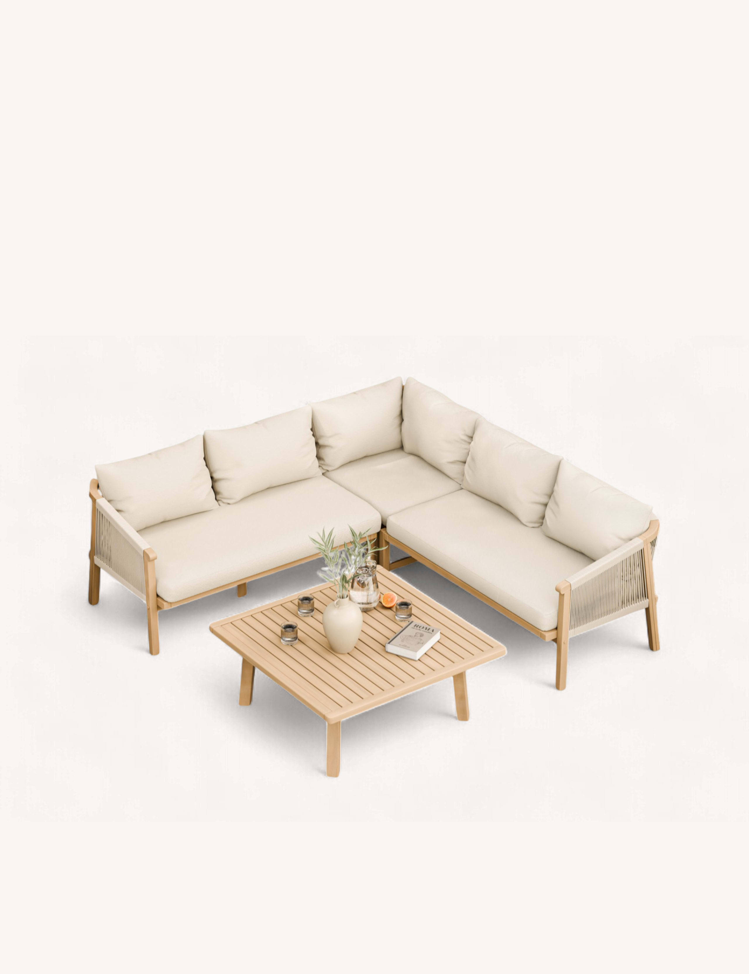 Roma 5 Seater Lounge Set 2 of 9