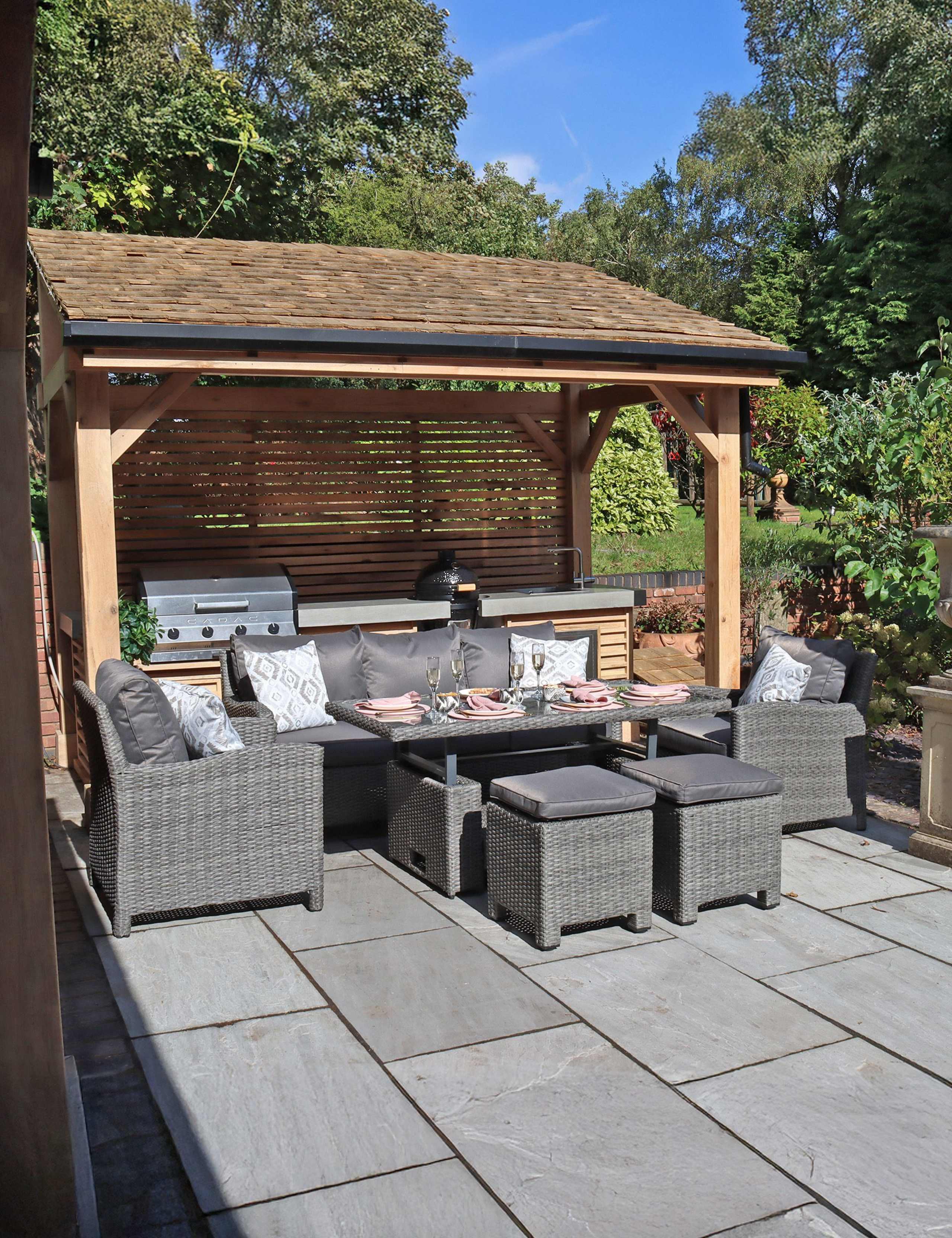 Paris 7 Seater Dining Set 1 of 7