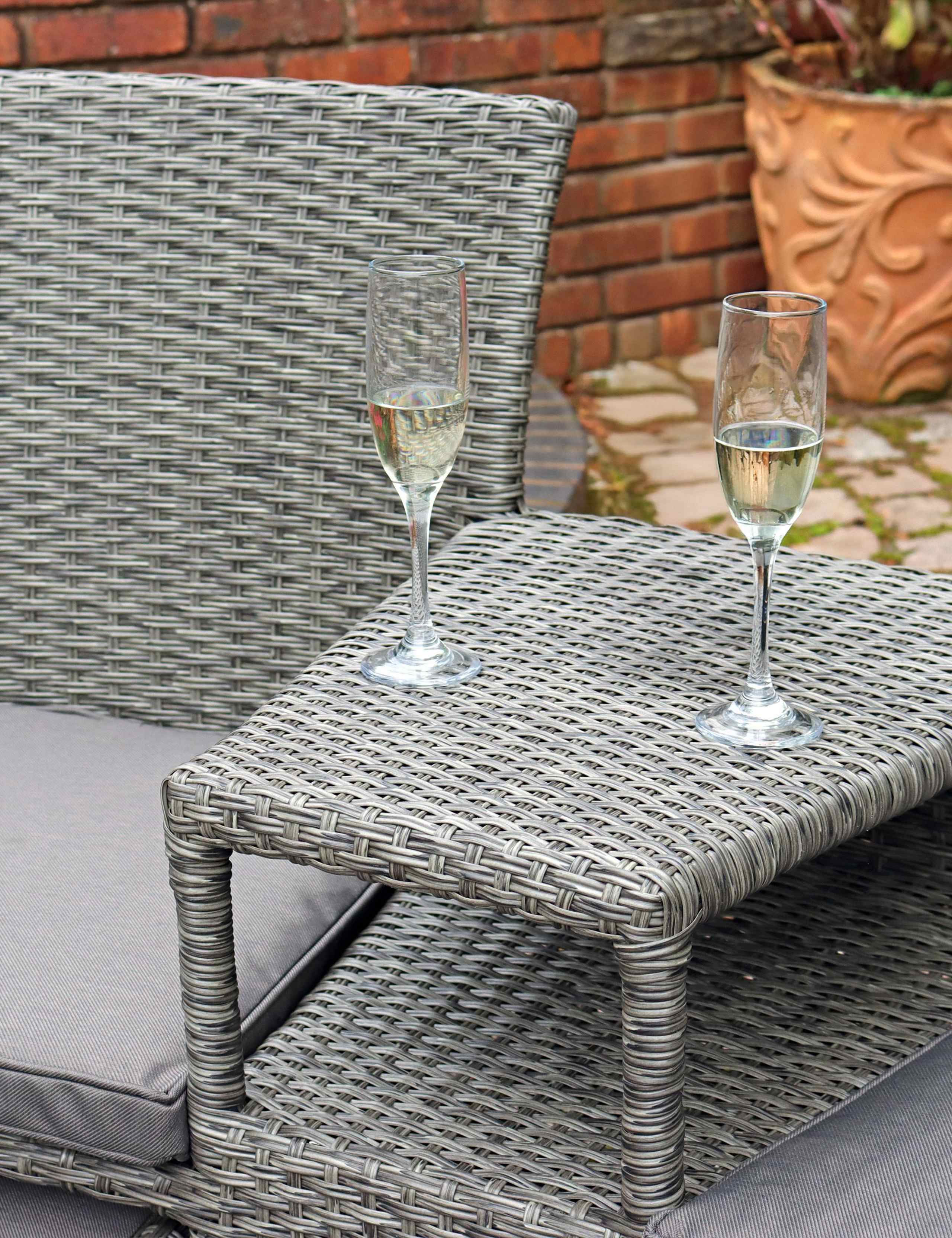 Paris Companion Chairs With Table 3 of 4