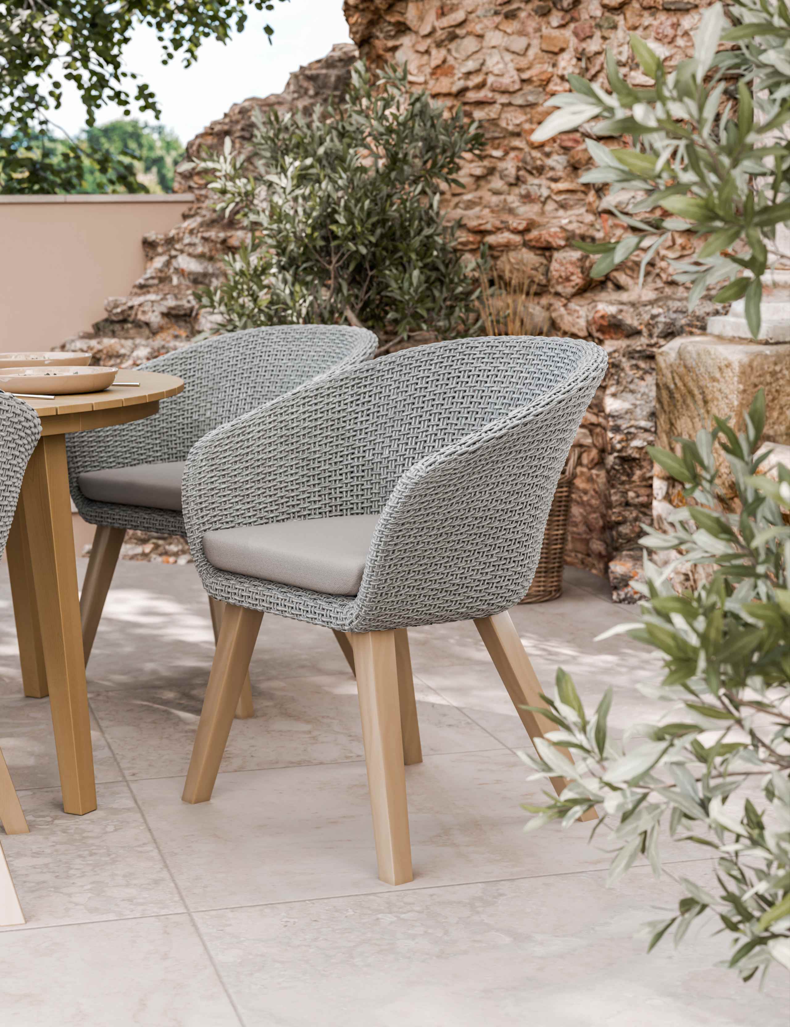Roma 6 Seater Dining Set 5 of 7