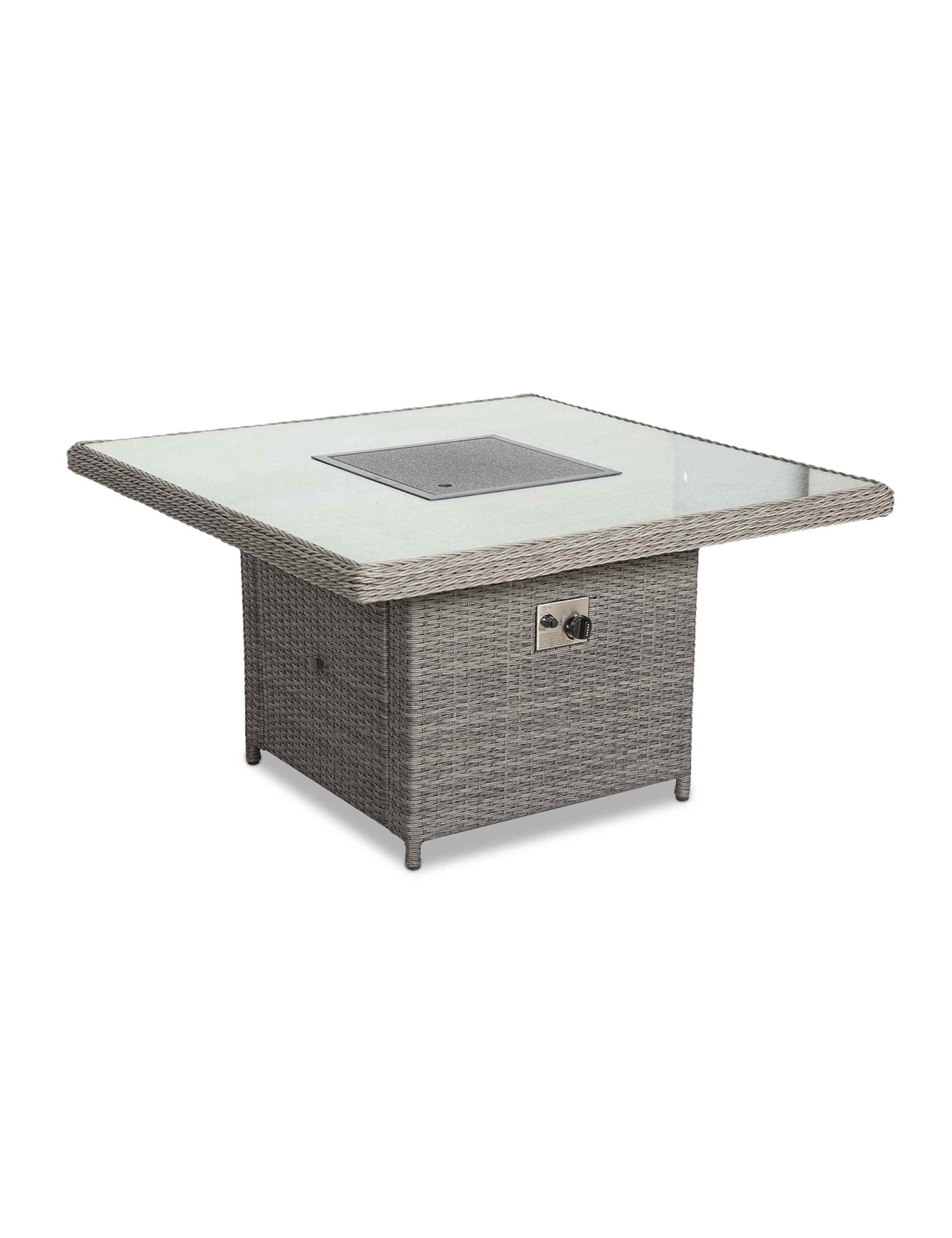 Paris Deluxe Firepit Dining Set 12 of 12