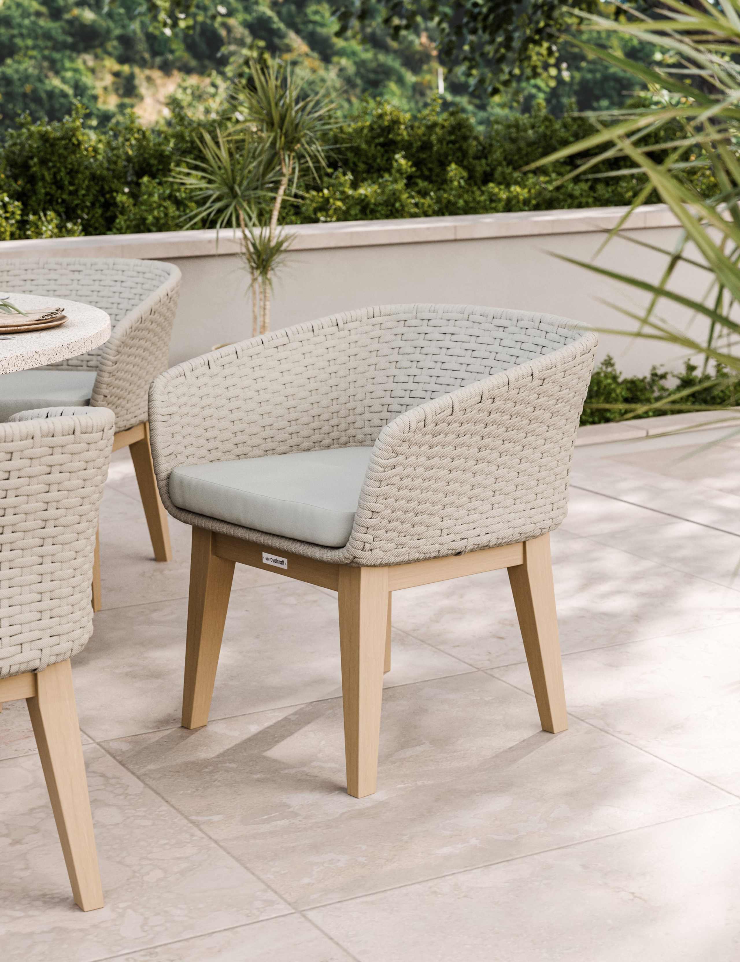 Astral 6 Seater Garden Table and Chairs 2 of 6