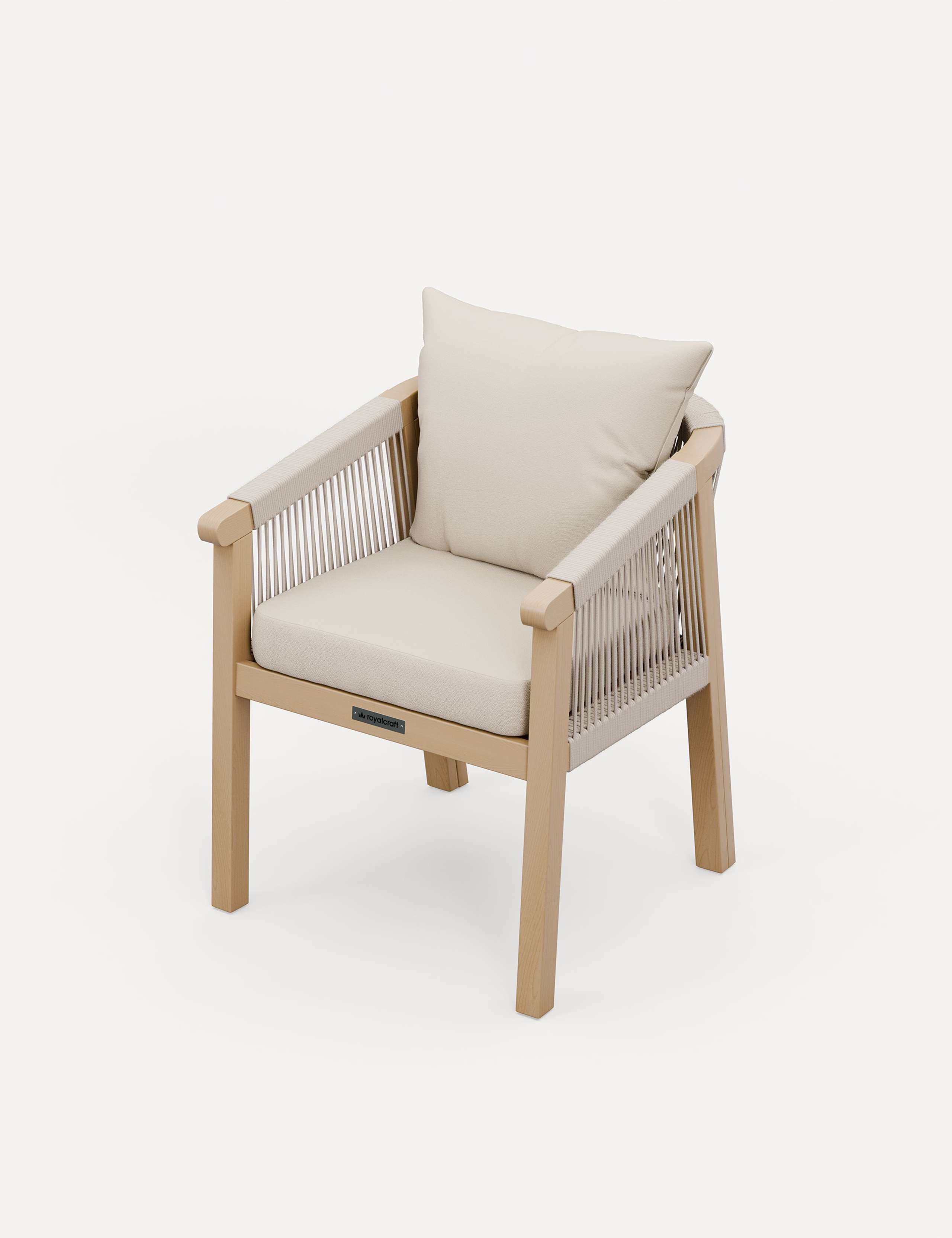 Roma 6 Seater Garden Table and Chairs 7 of 7