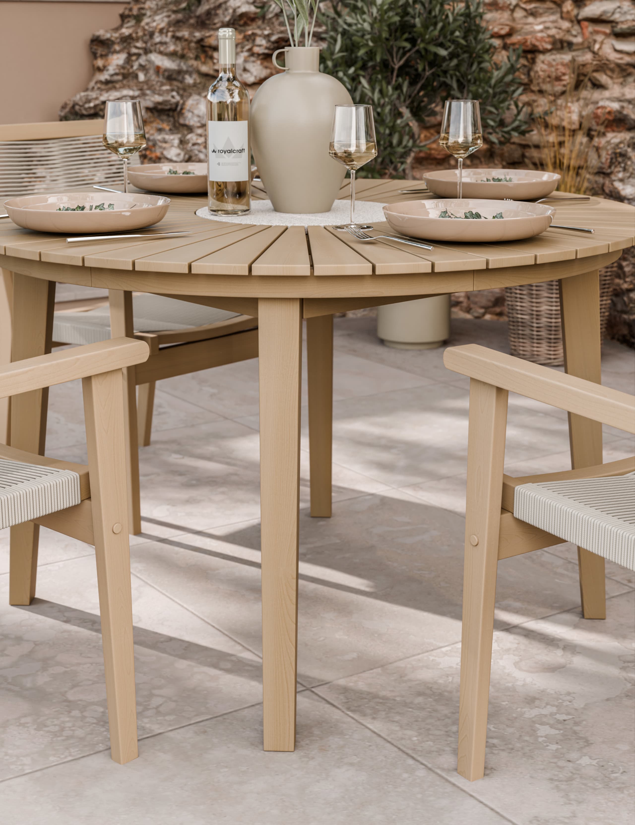 Roma 4 Seater Dining Set 3 of 8
